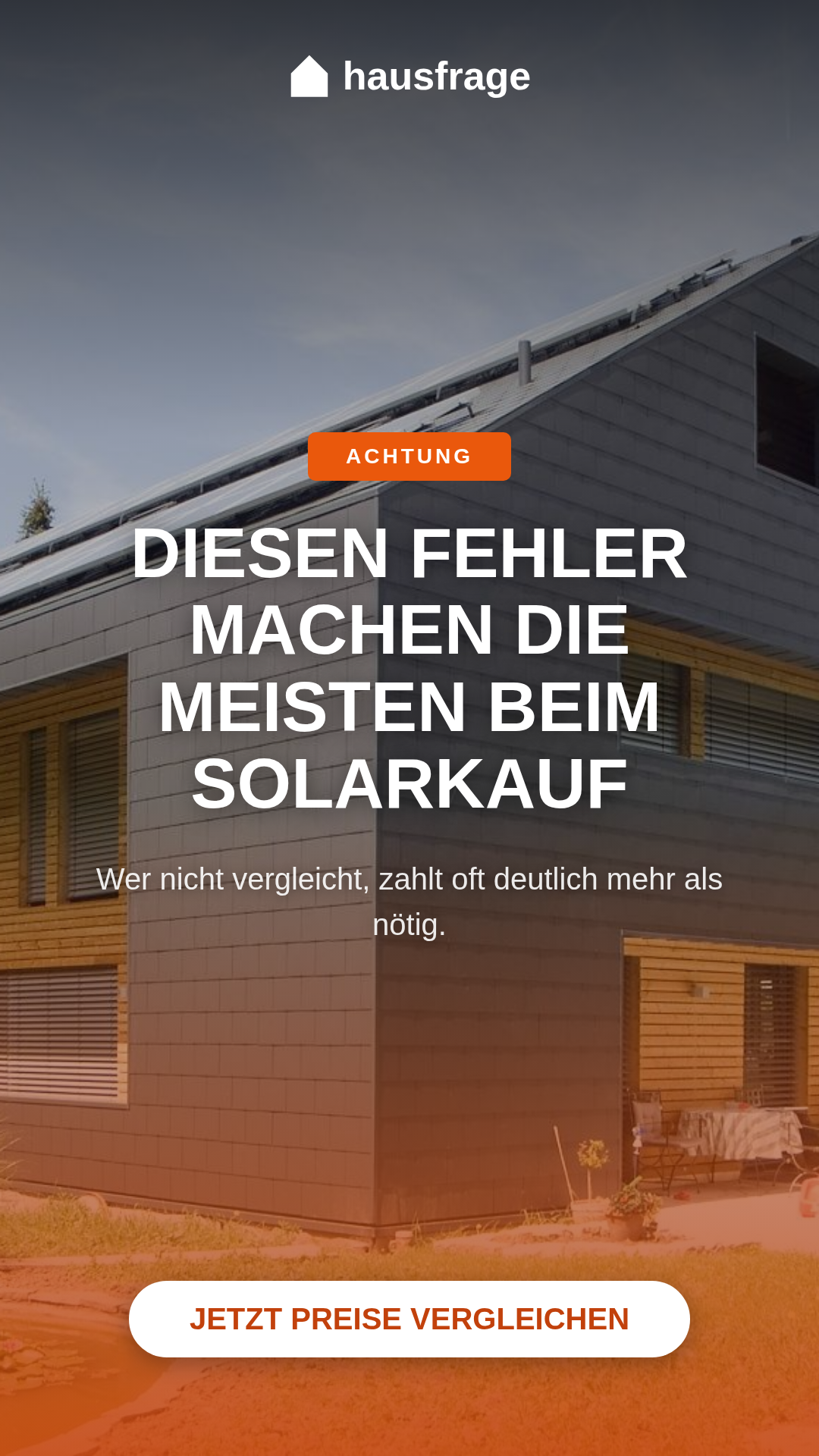 Hausfrage Facebook ad