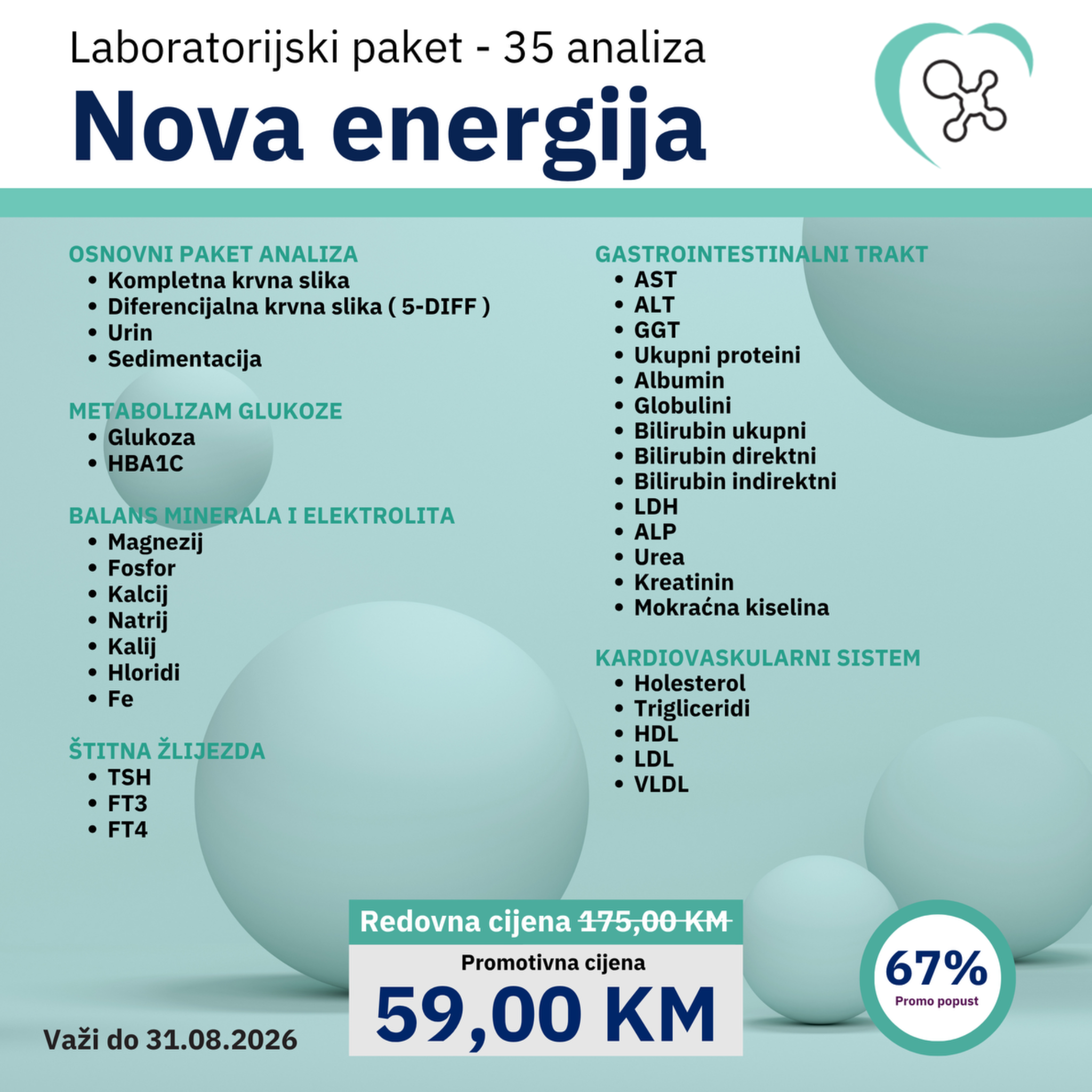 Poliklinika Atrijum Facebook ad: Promo: NOVA ENERGIJA