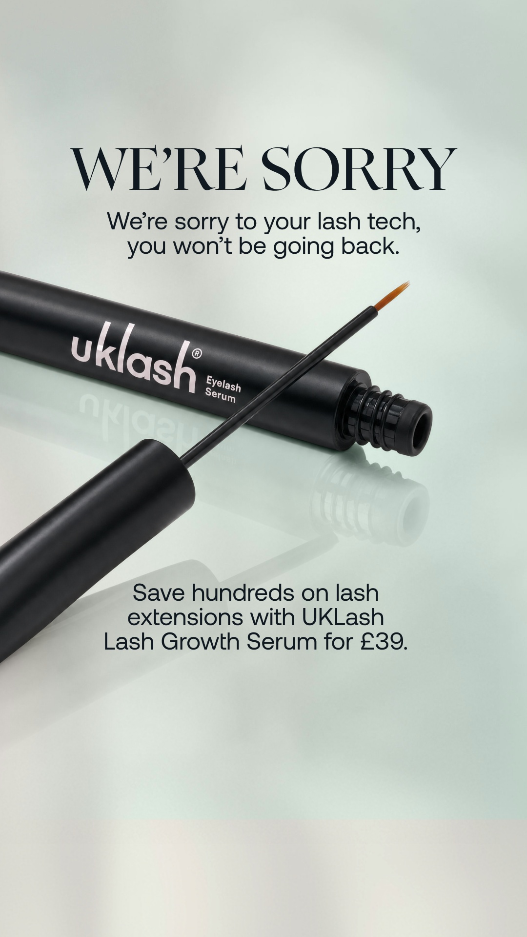 Uklash Facebook ad: See Results Faster