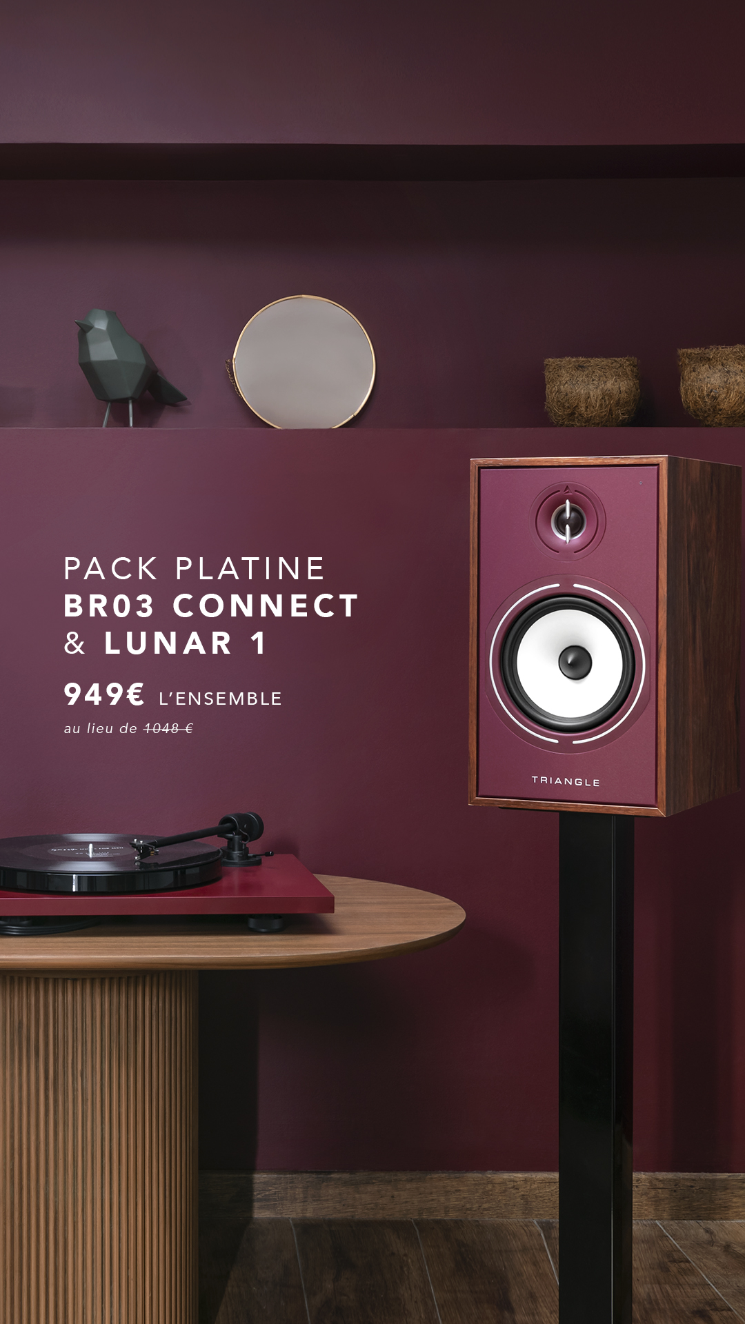 Triangle Hifi Facebook ad