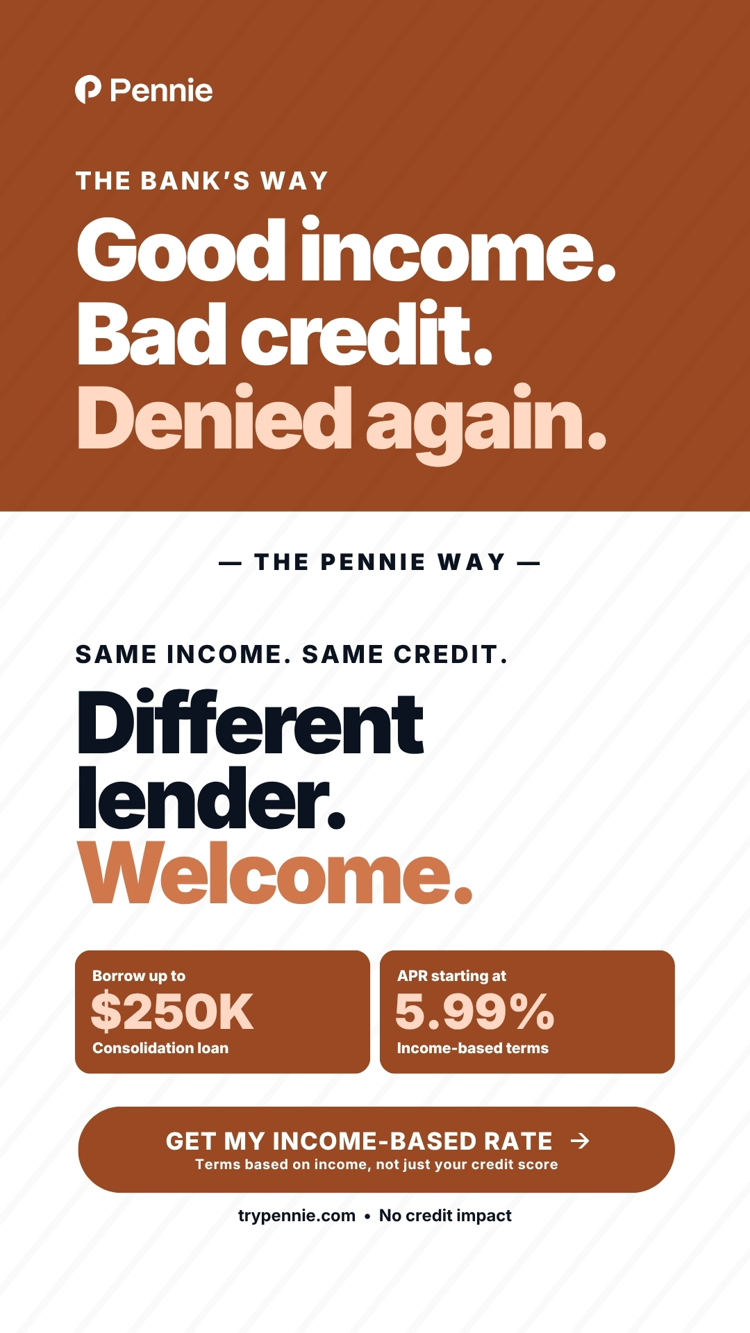 Hey Pennie Facebook ad