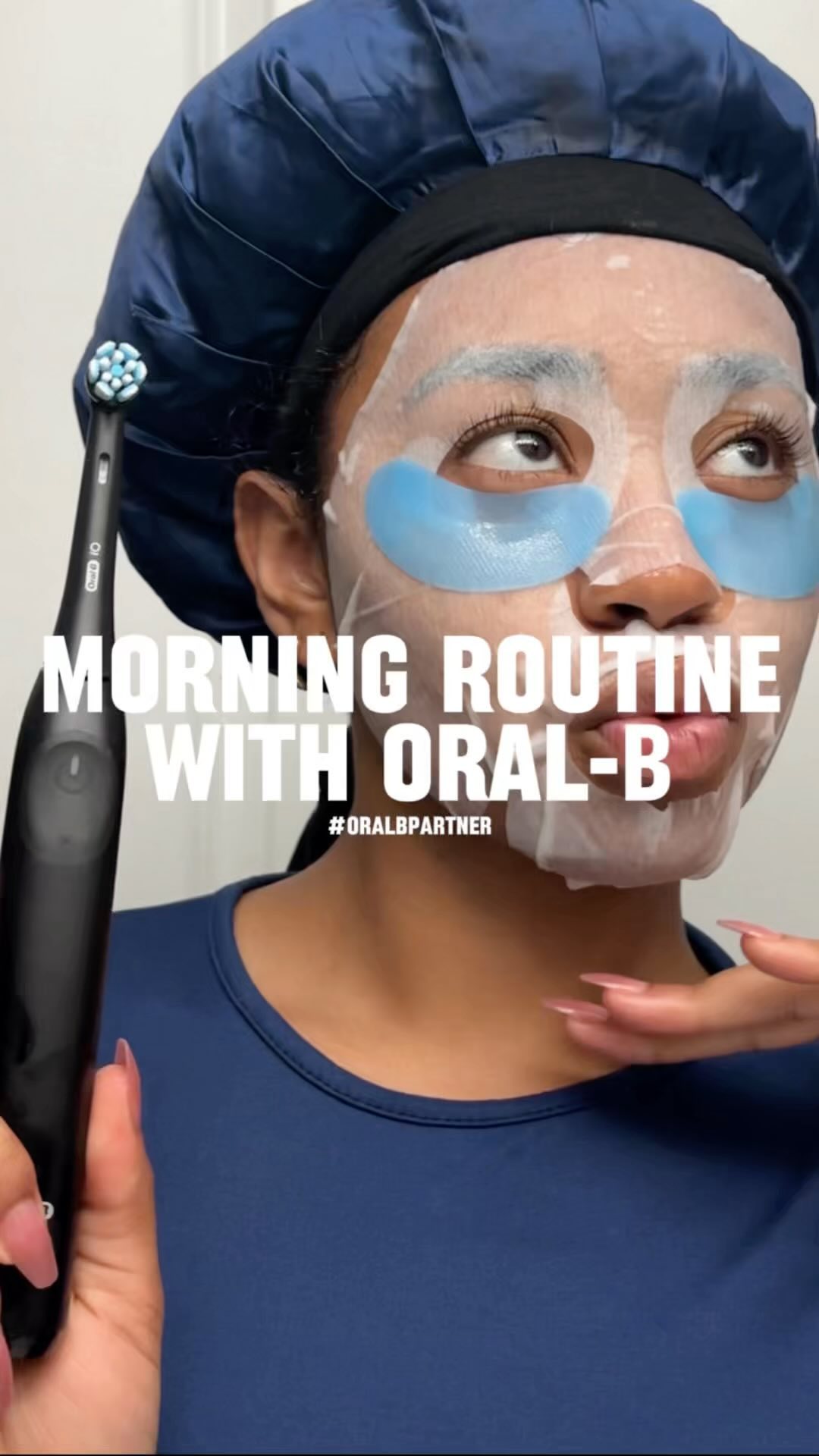 Oral-B Facebook ad: Are you team electric or manual toothbrush?