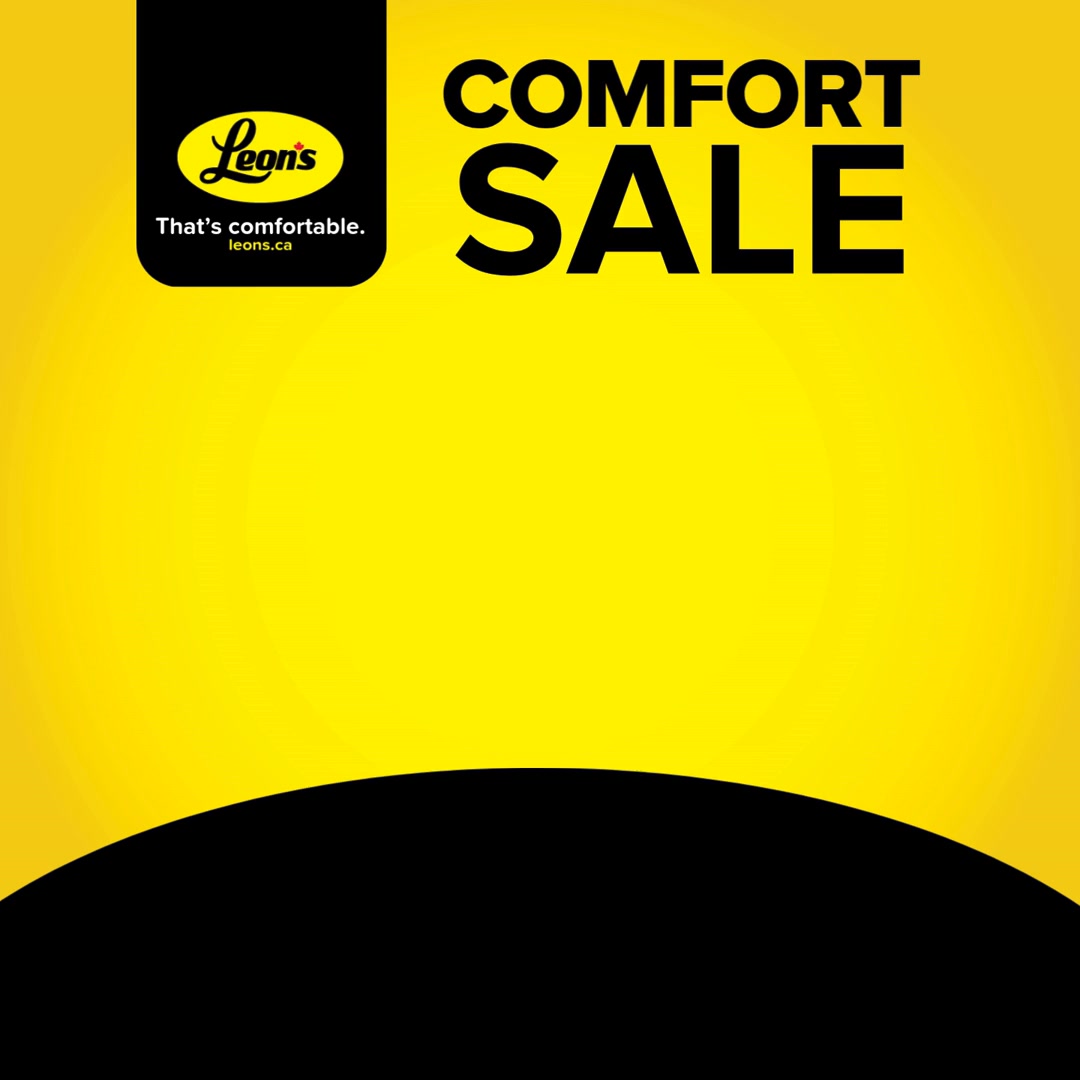 Leon's Facebook ad: Leon's Comfort Sale Is ON!
