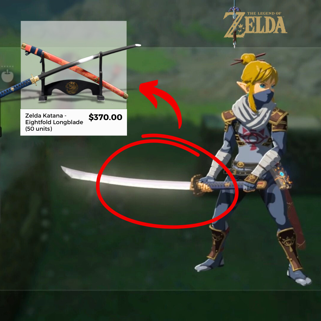 Katana Sword Facebook ad