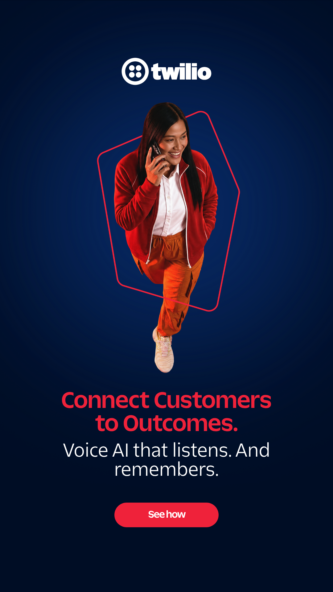 Twilio Facebook ad