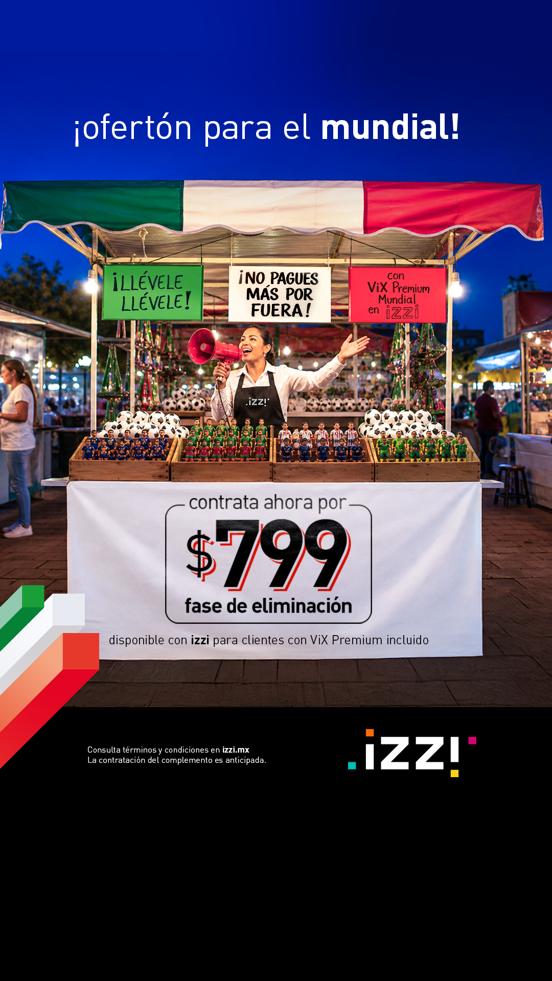 Ofertas izzi Facebook ad from Jun 30, 2026