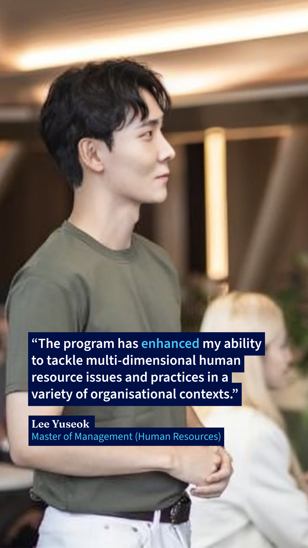 The University of Melbourne Facebook ad
