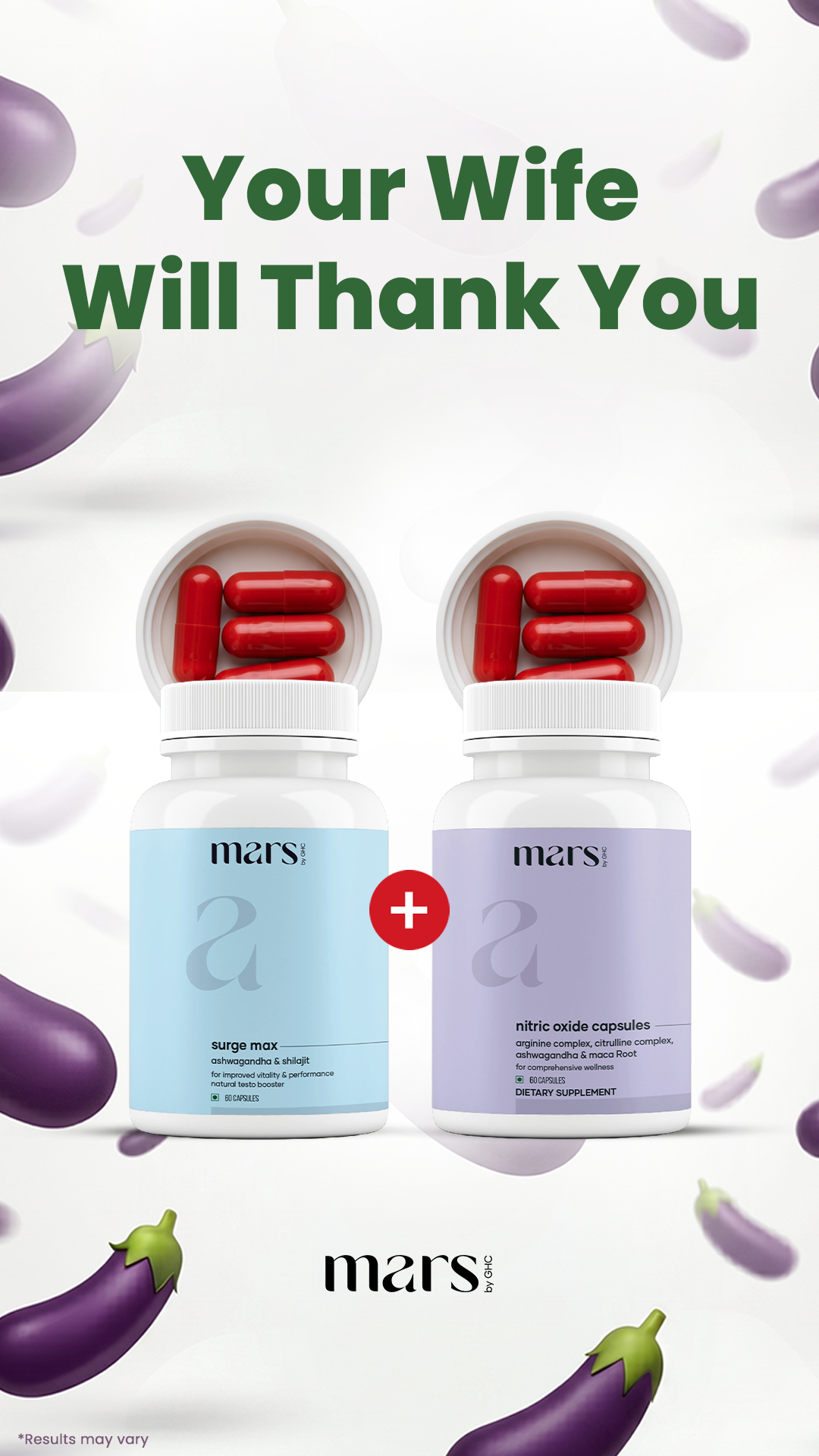 Mars Wellness Supplements Facebook ad