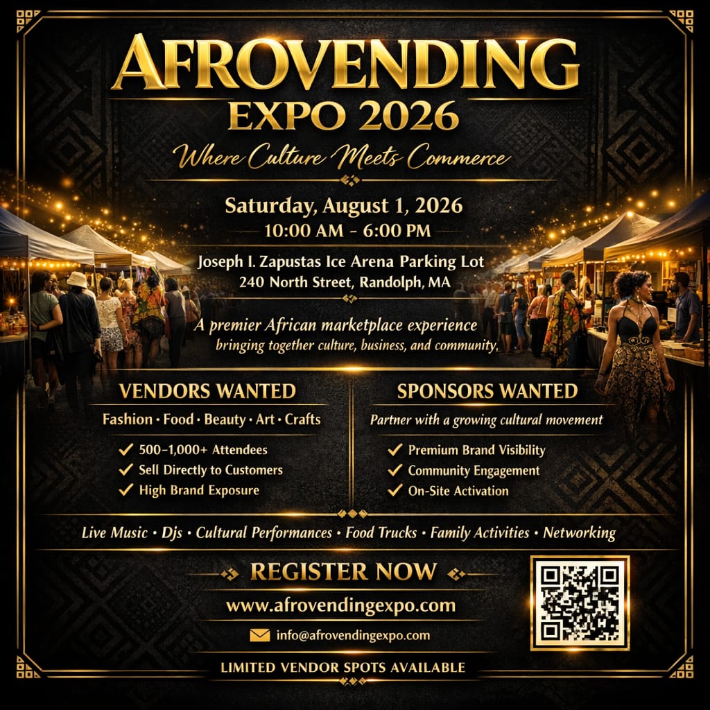 AfroVending Facebook ad: African vendors needed in Massachusetts this summer