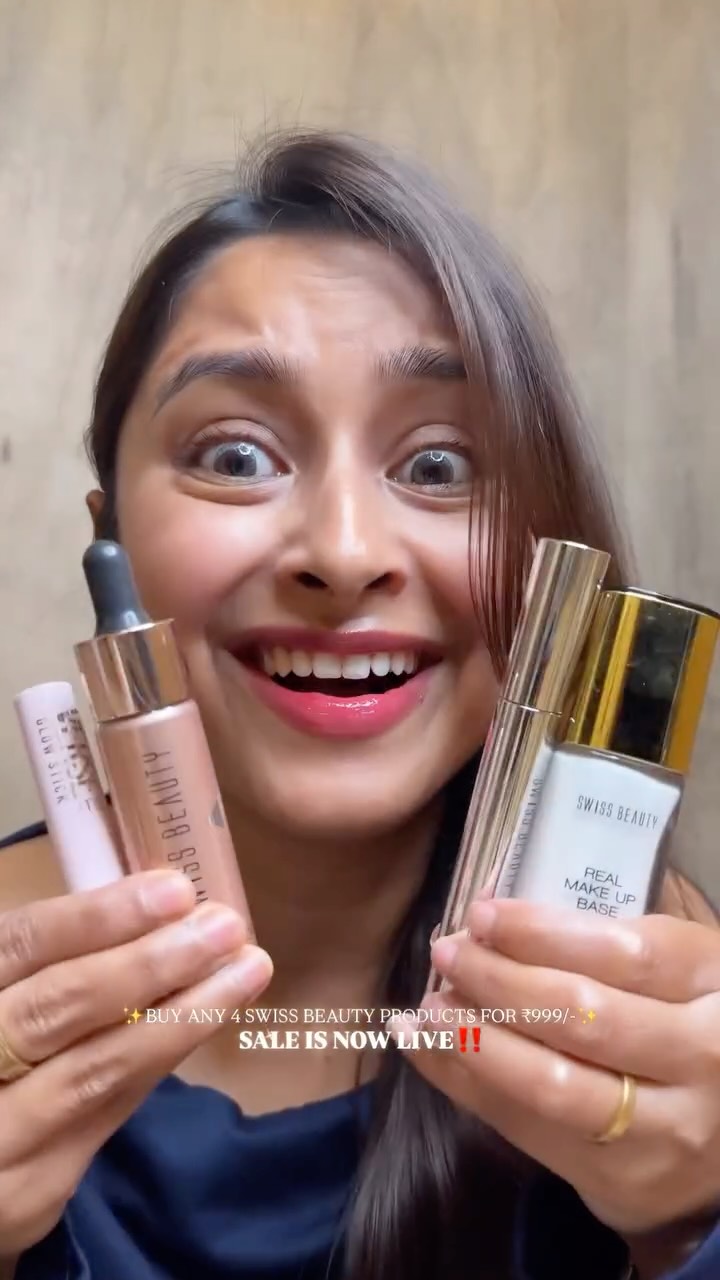 Swiss Beauty Facebook ad: Comment for link or share this reel to…