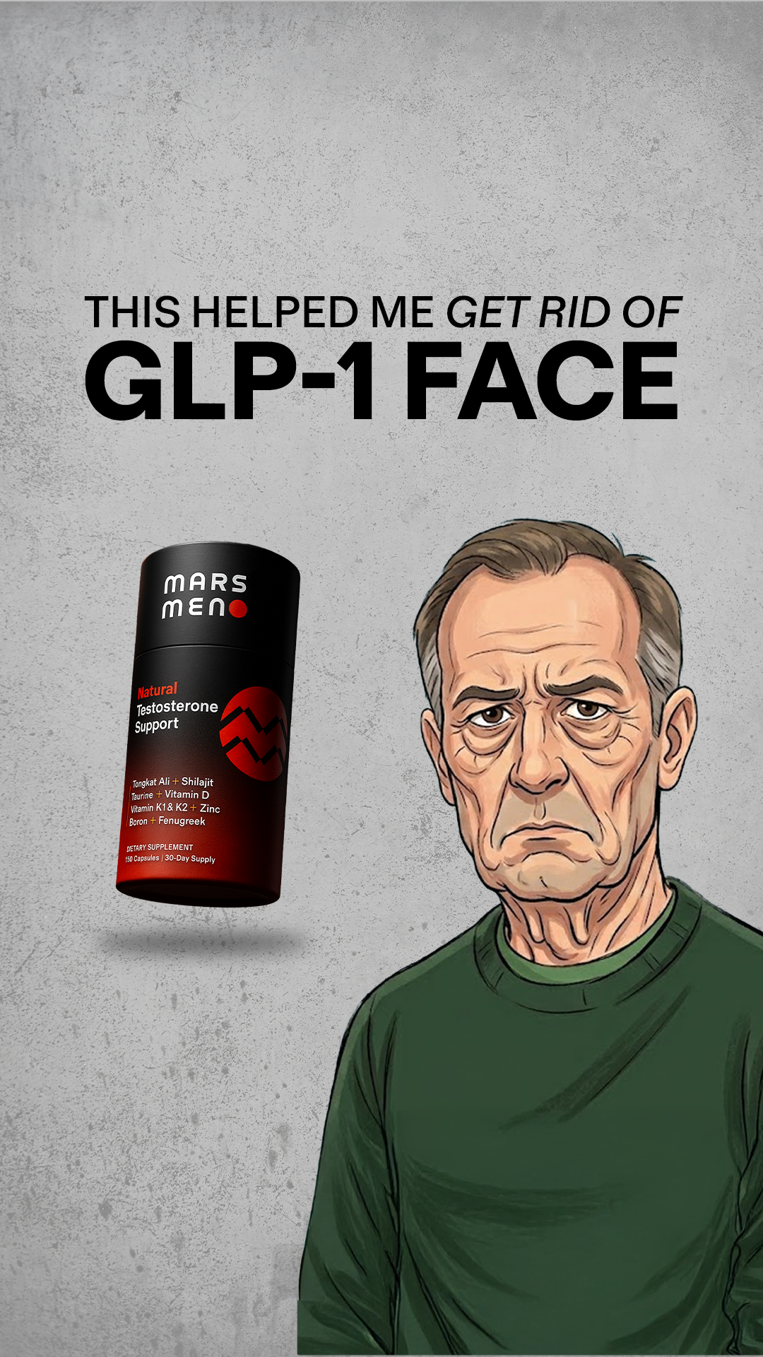 Mars Men Facebook ad