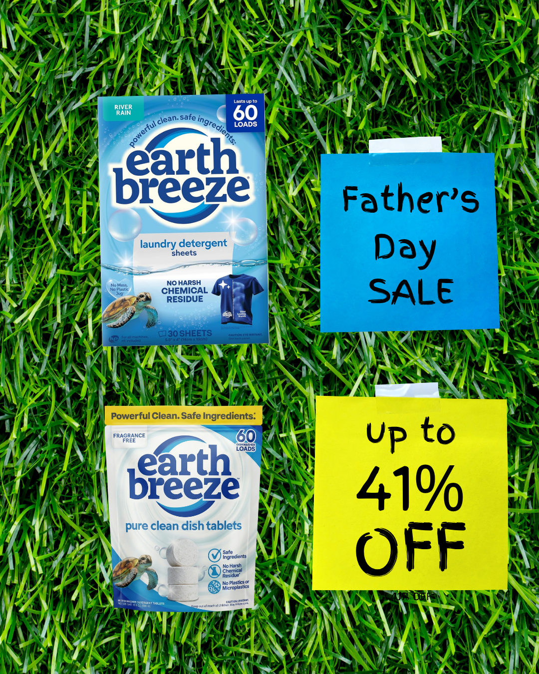 Earth Breeze Facebook ad