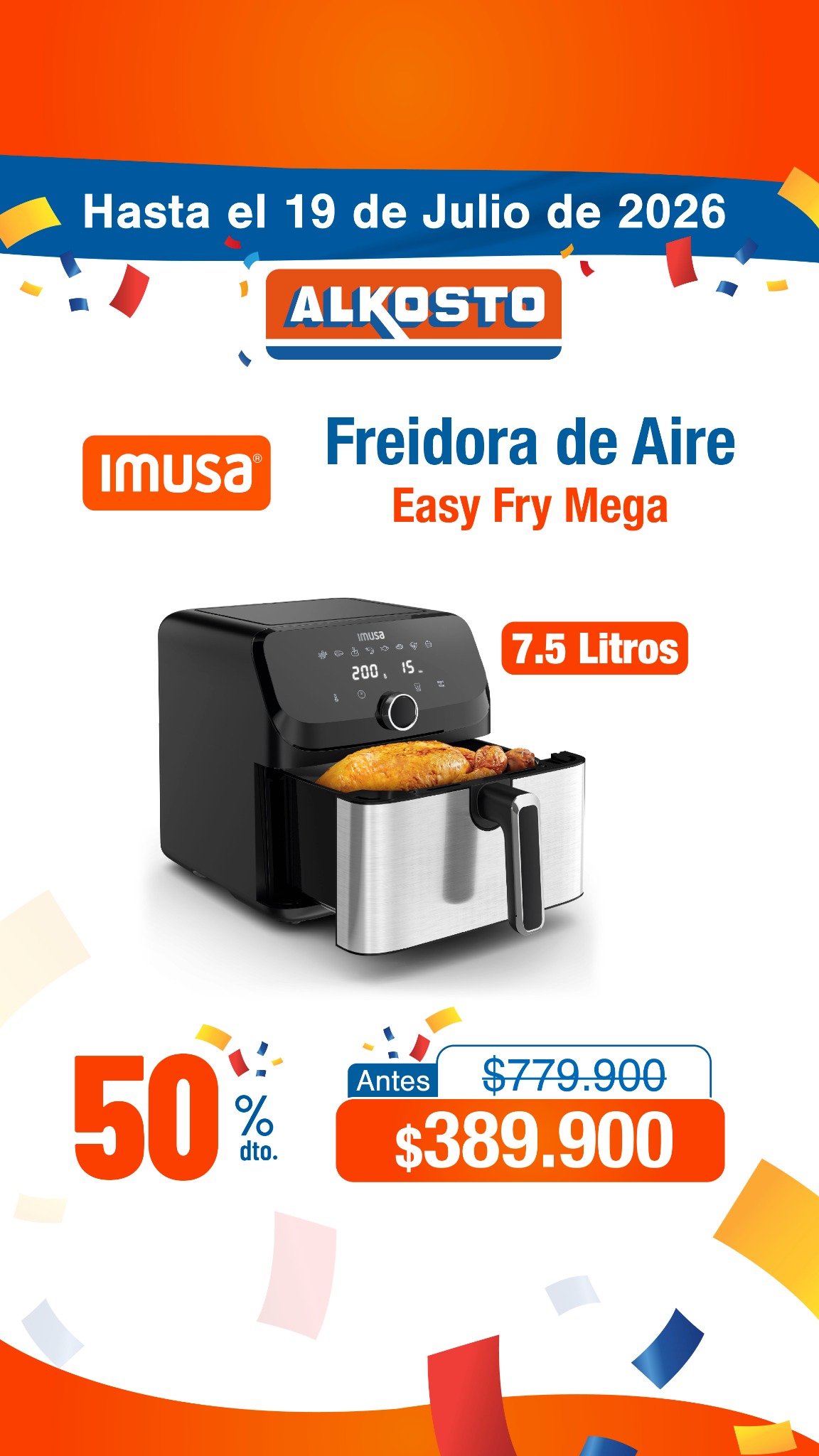 Alkosto HiperAhorro Facebook ad