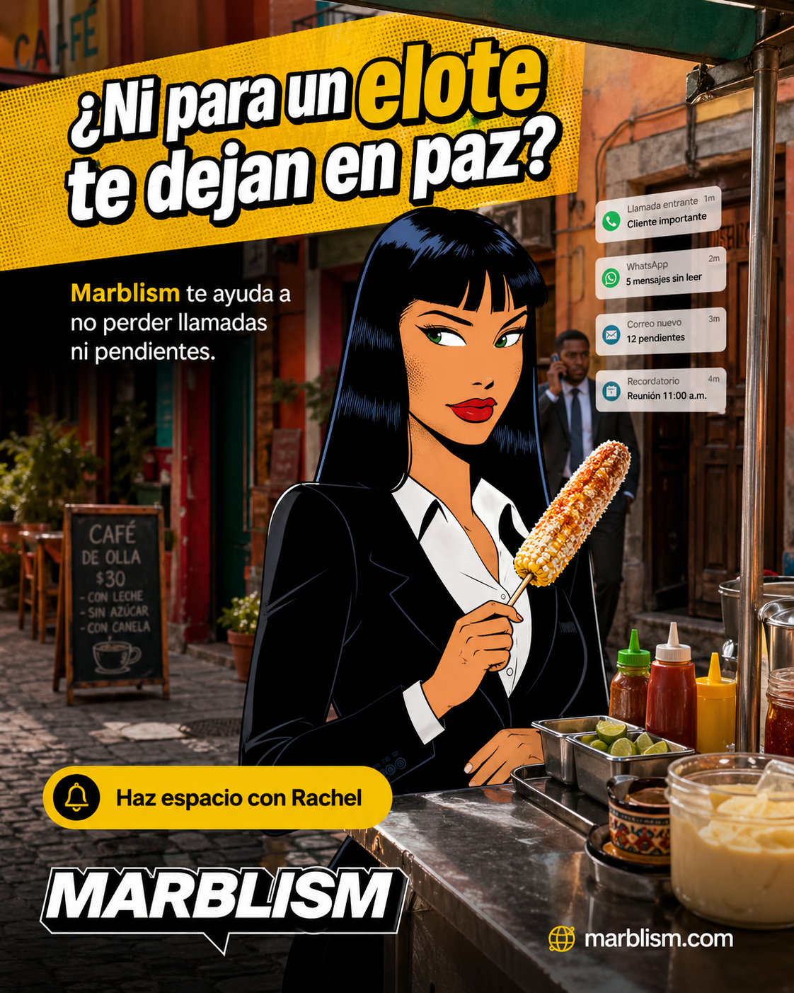 Marblism Facebook ad