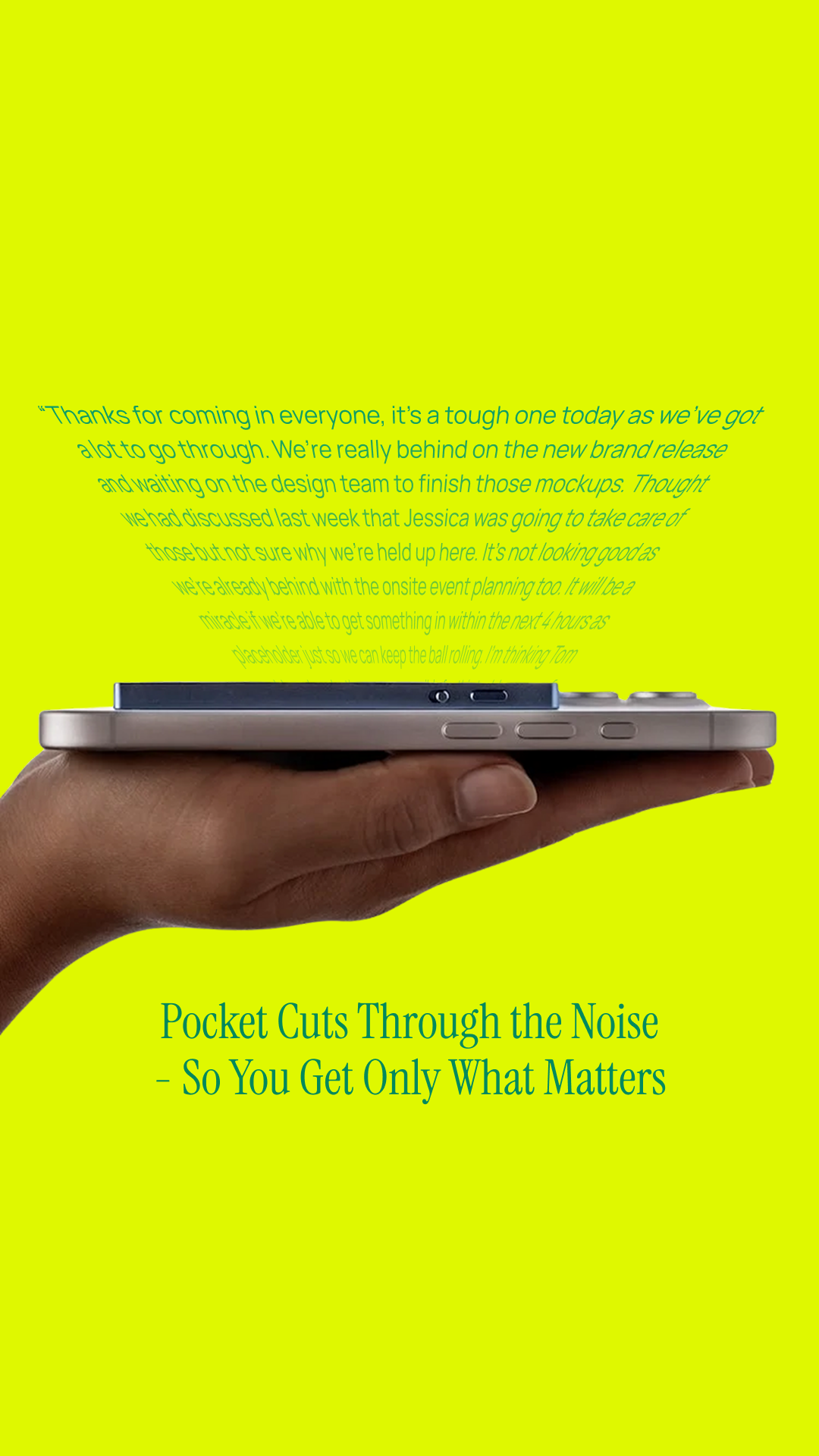 Pocket AI Facebook ad