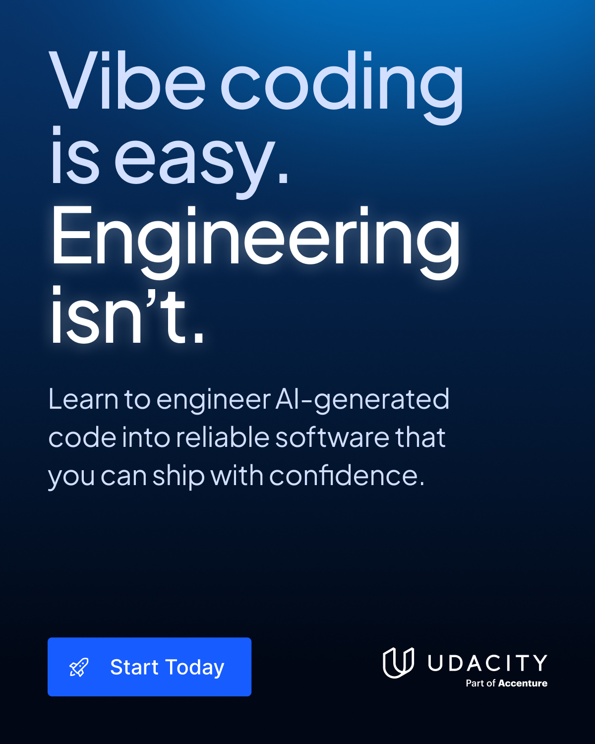 Udacity Facebook ad