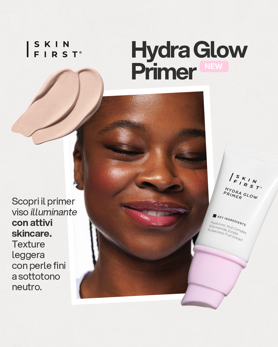 SKIN FIRST Facebook ad