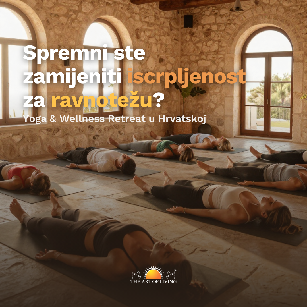 The Art of Living Facebook ad: Retreat koji ste čekali.