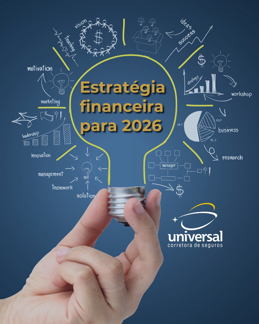 Universal Corretora de Seguros Facebook ad: Seguro não é gasto.