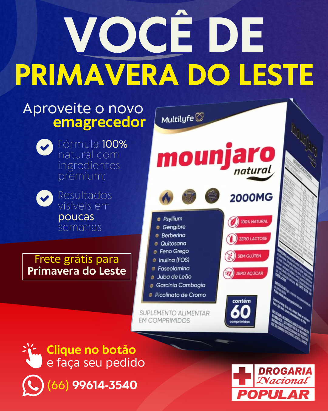 Drogaria Nacional Facebook ad