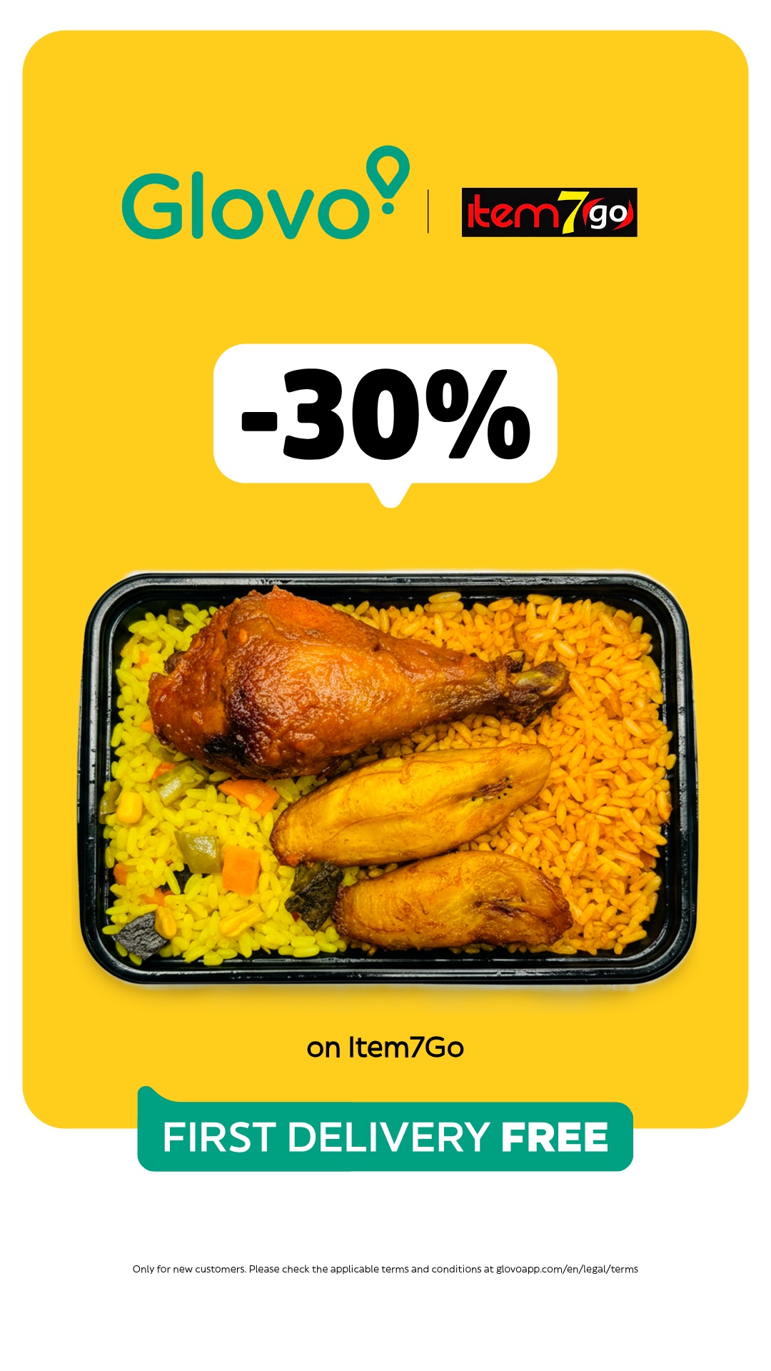 Glovo Facebook ad
