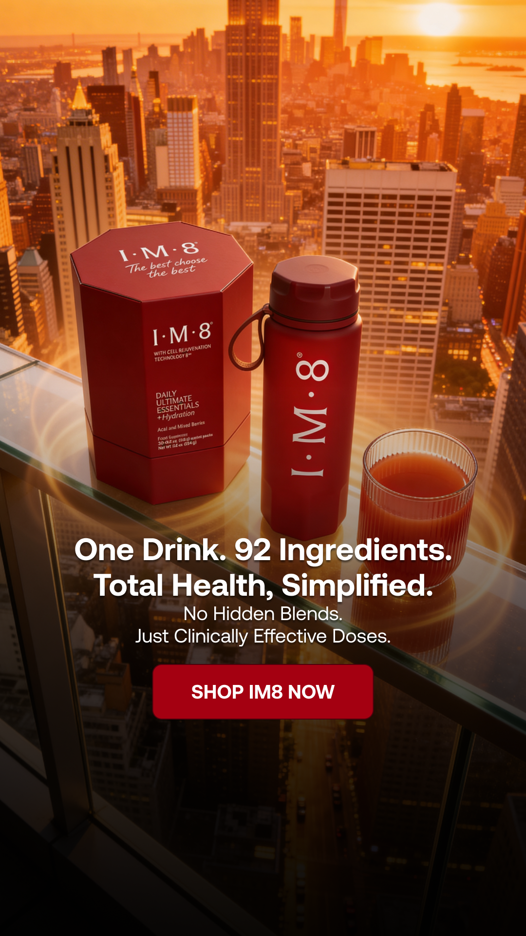 IM8 Health Facebook ad