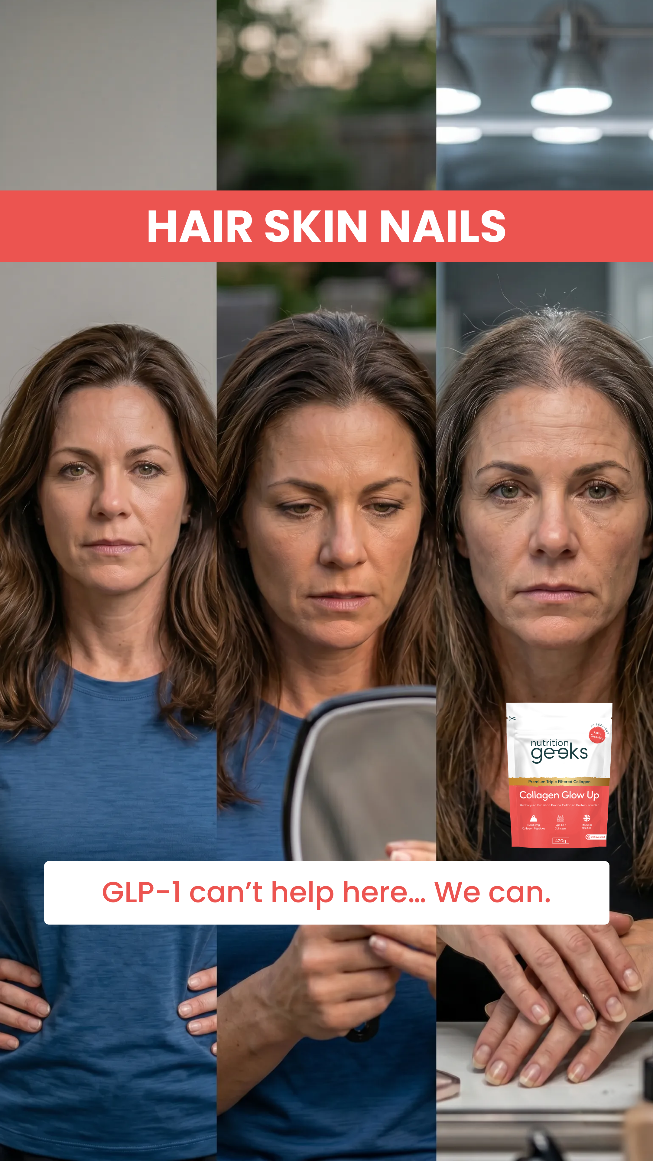 Radiant Over 40 Facebook ad