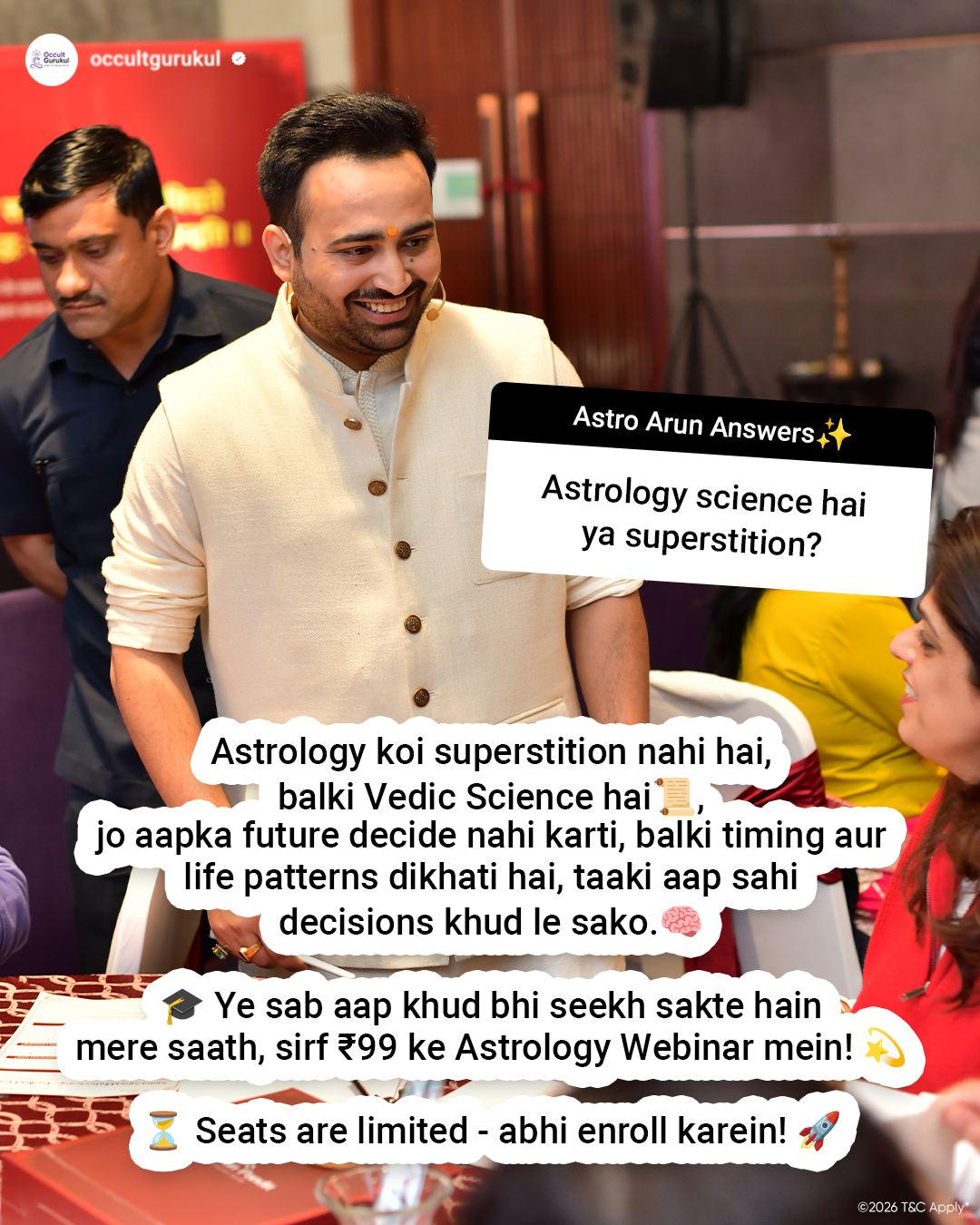 Occult Gurukul Facebook ad