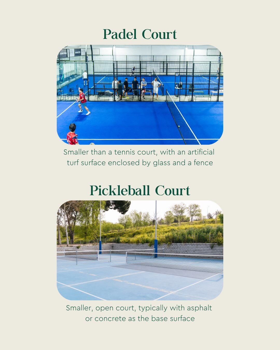 Play Padel Club Philippines Facebook ad: Padel is going places