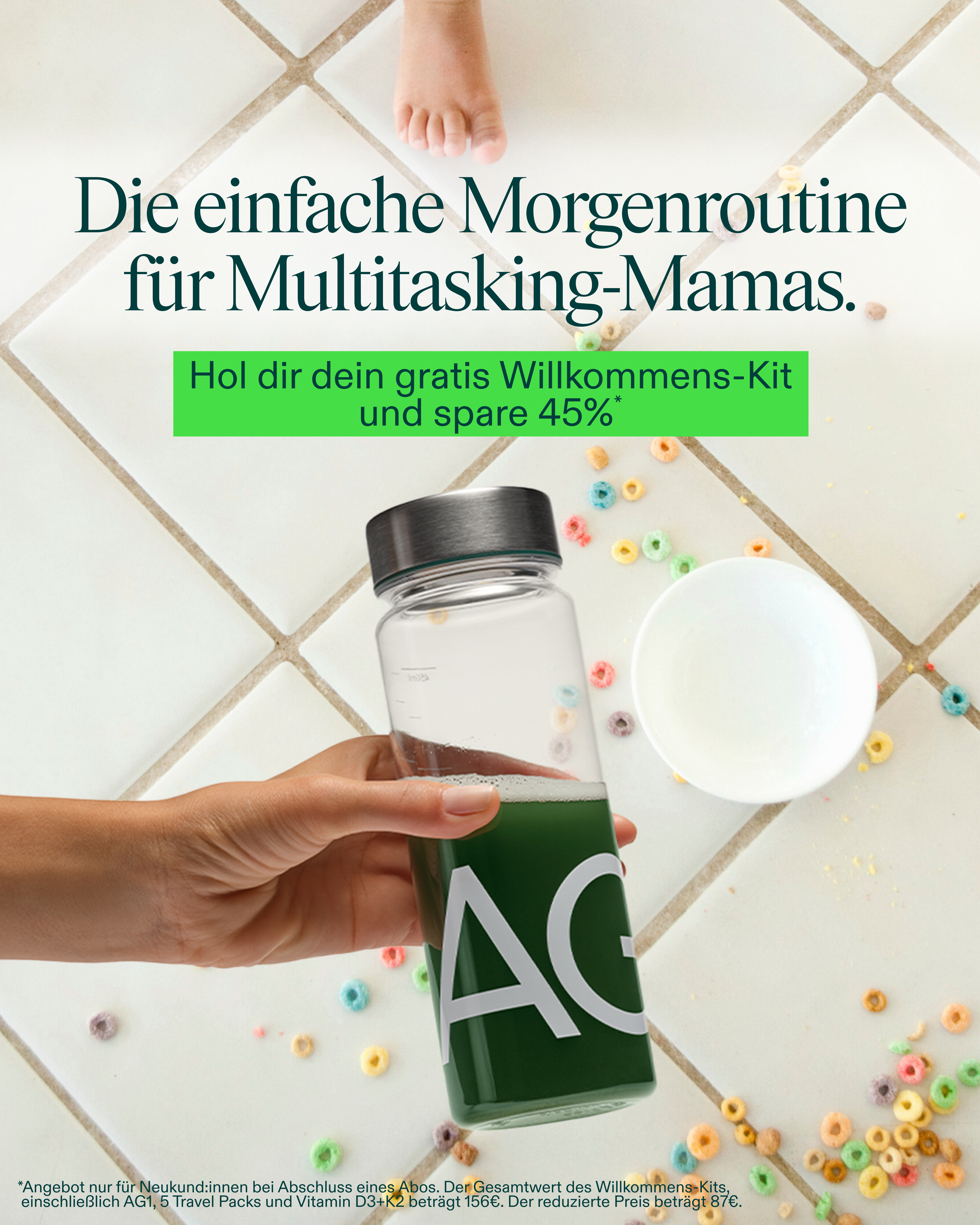 AG1 Deutschland Facebook ad
