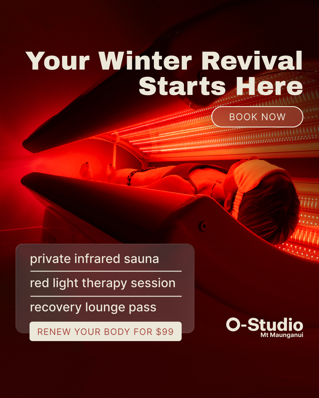 O-Studio The Mount Facebook ad: Feeling flat, tired, or bogged down by the…