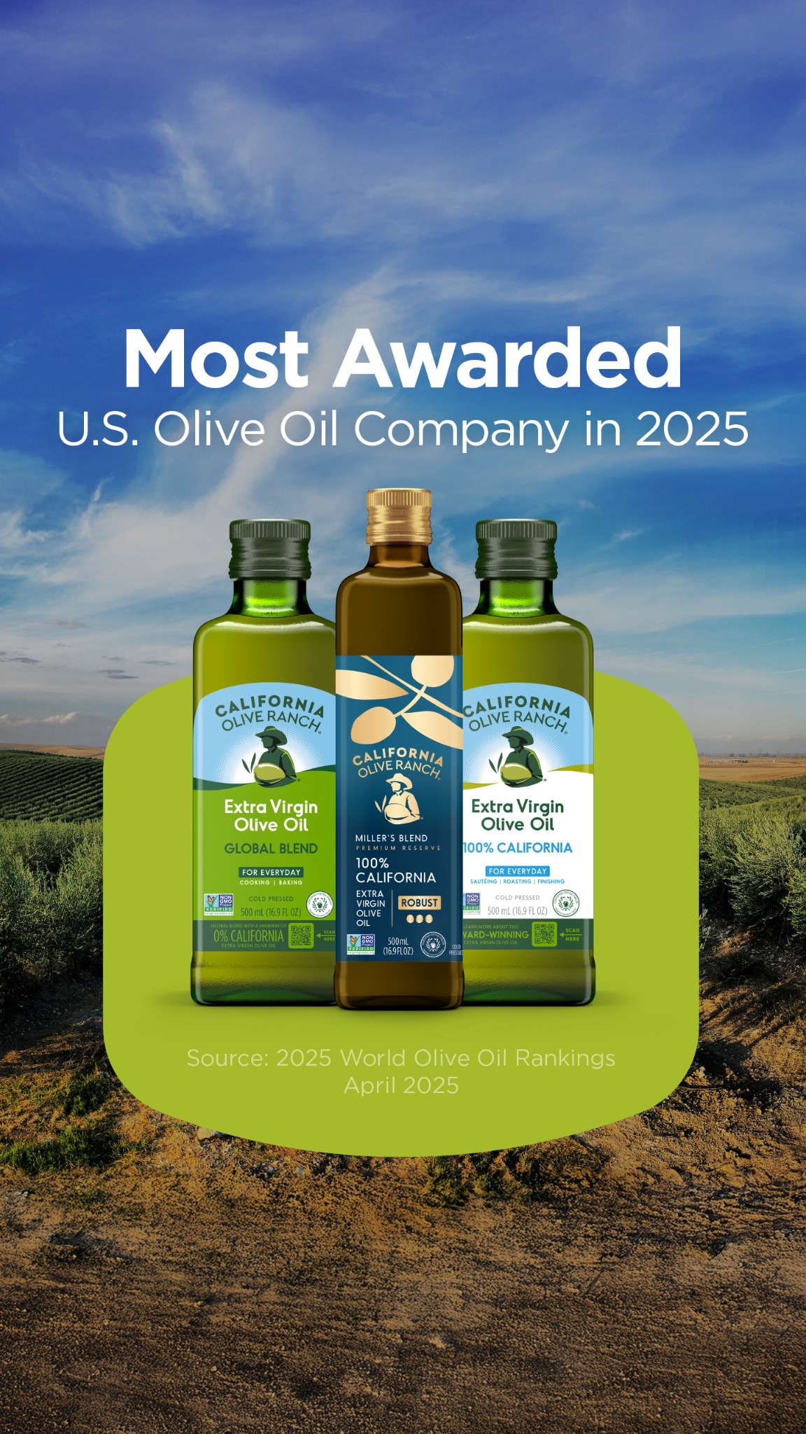 California Olive Ranch Facebook ad