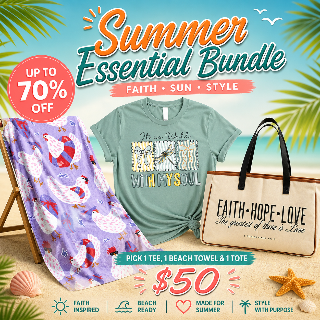 Love in Faith Facebook ad