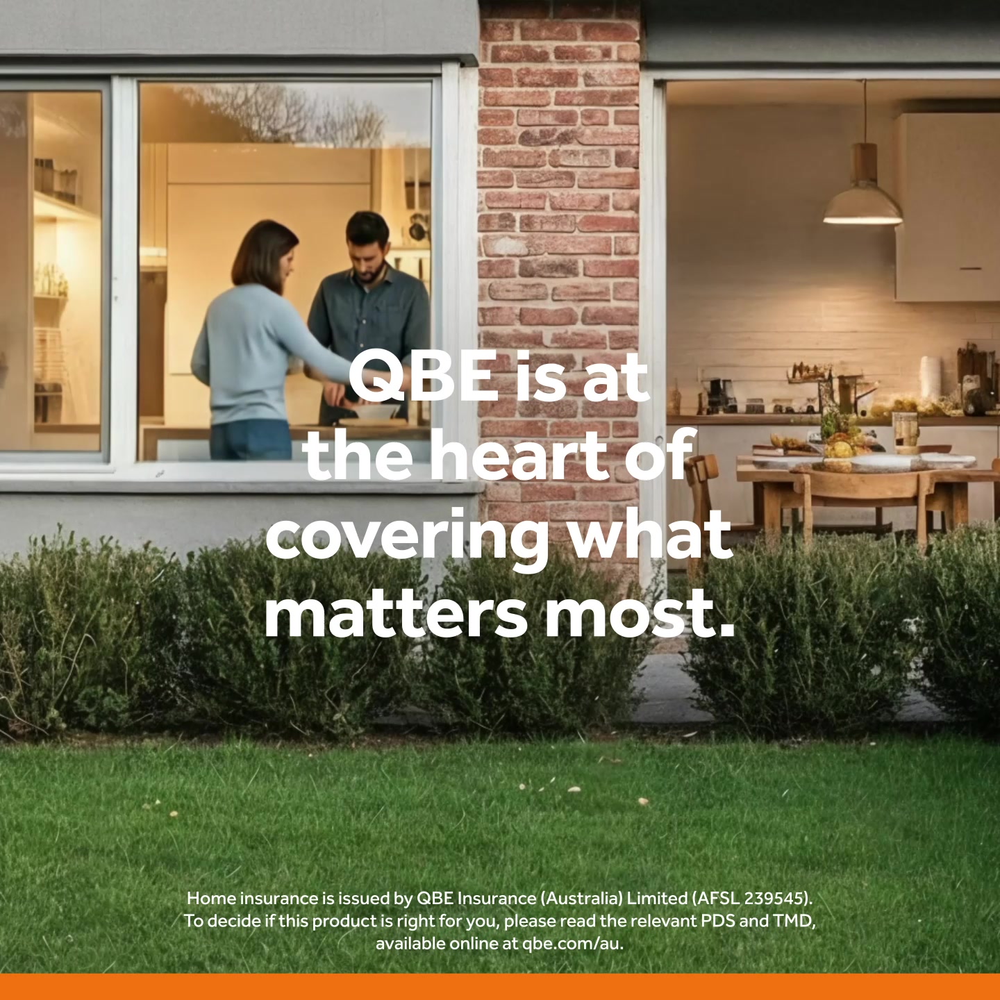 QBE Insurance Australia Facebook ad: Get the home insurance you deserve
