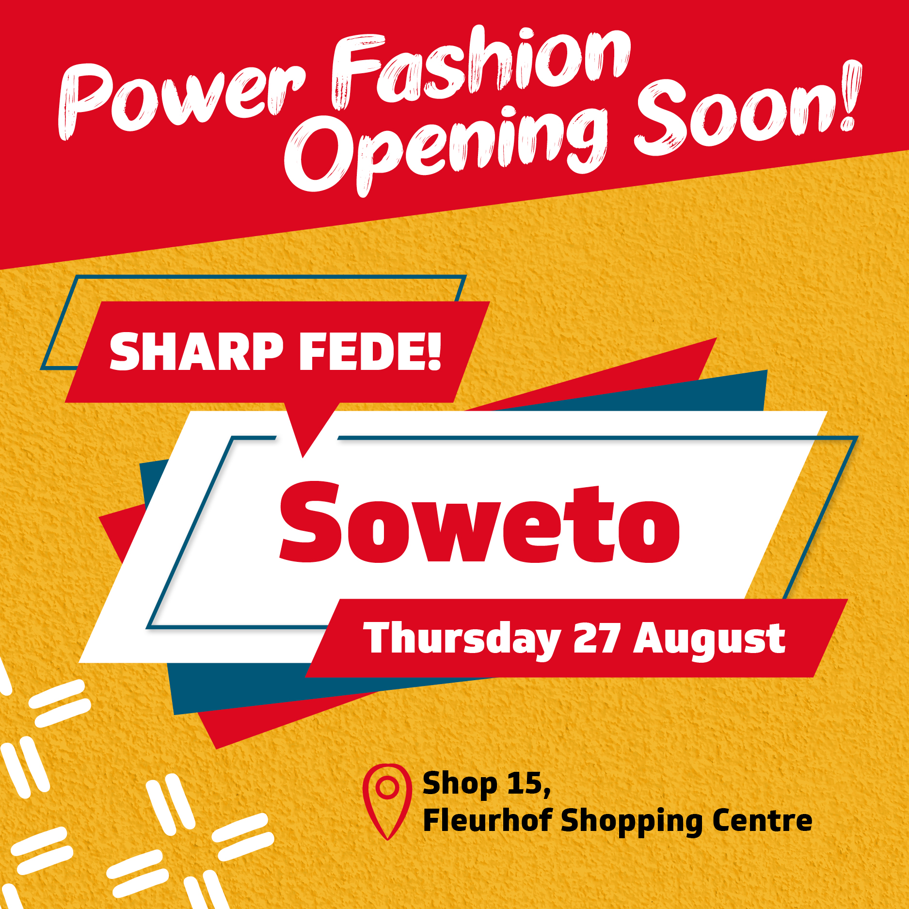Power Fashion Facebook ad: Chat with us