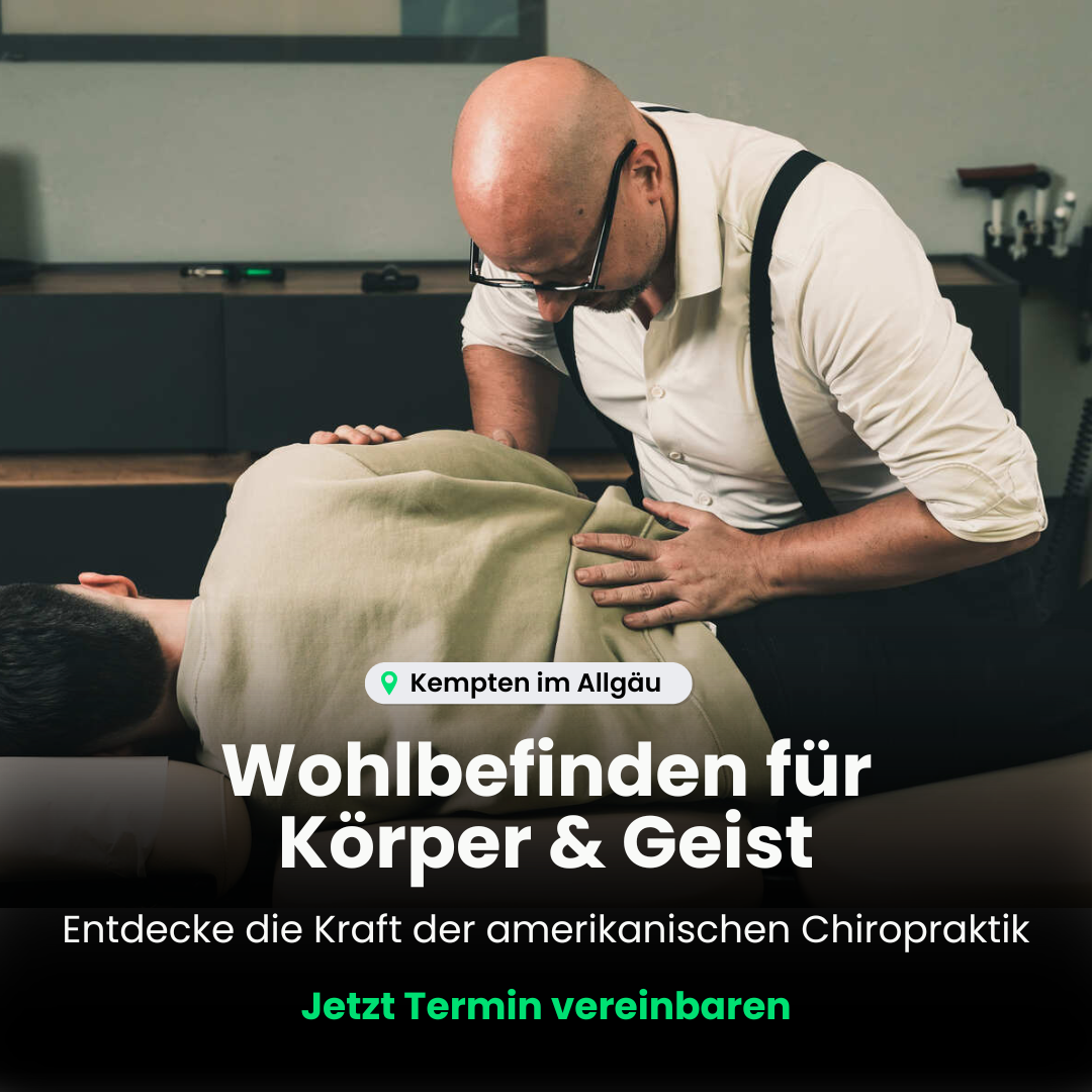 Vitalpraxis Facebook ad: Schluss mit Schmerzen. Zeit fürs Leben.