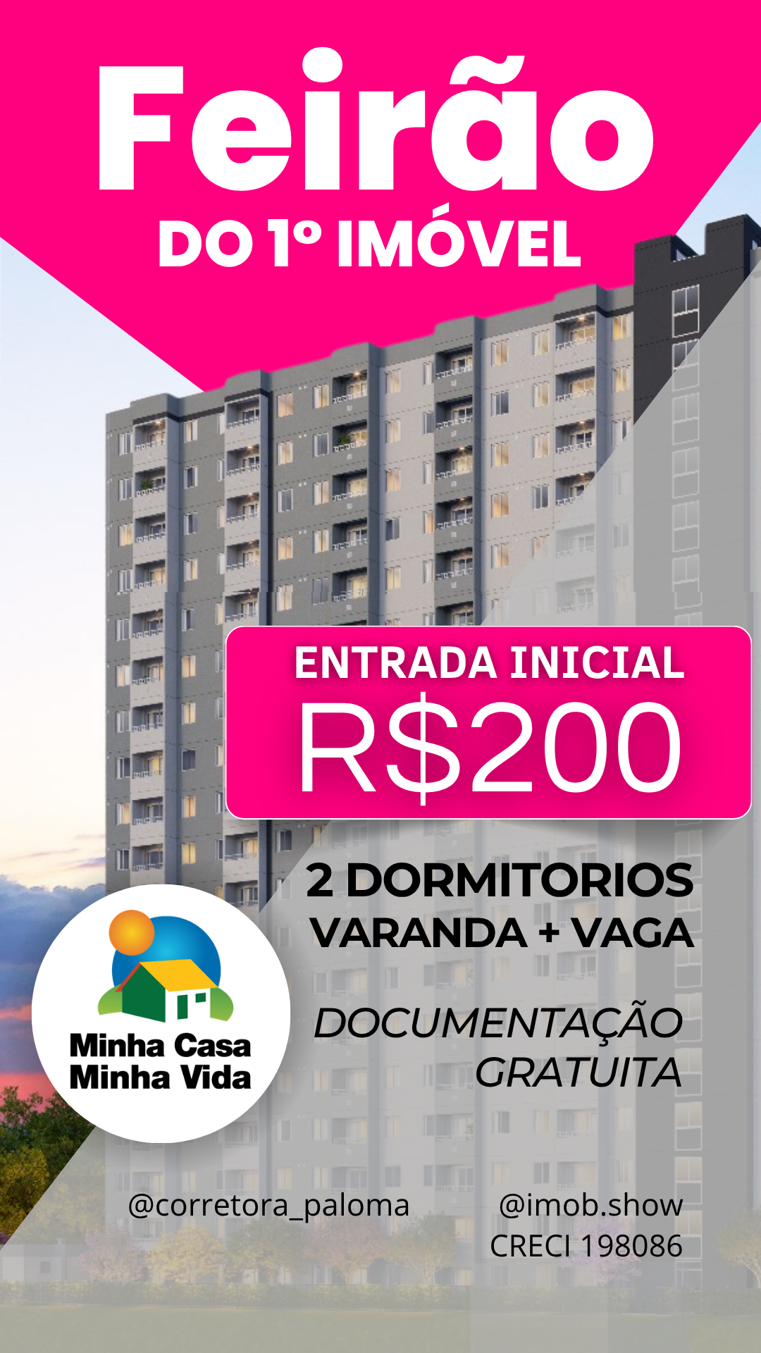 Meu 1º Apartamento Facebook ad