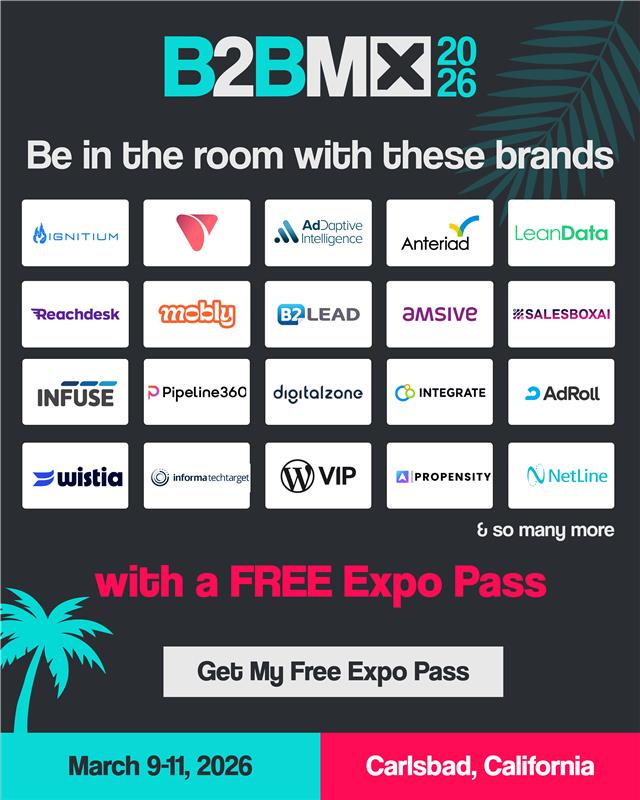 B2B Marketing Exchange Facebook ad: Meet Top B2B Marketing Vendors