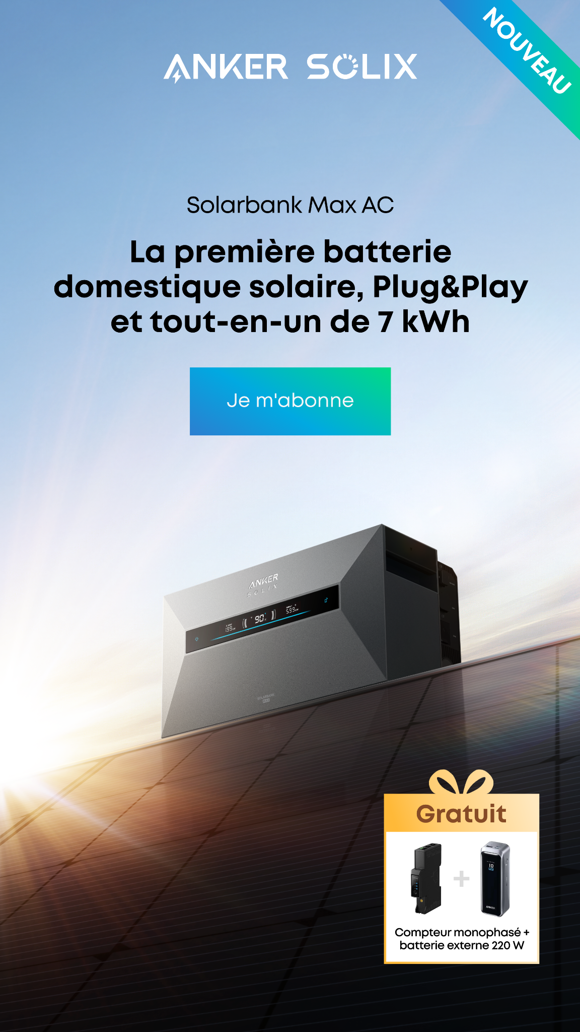 Anker SOLIX Facebook ad