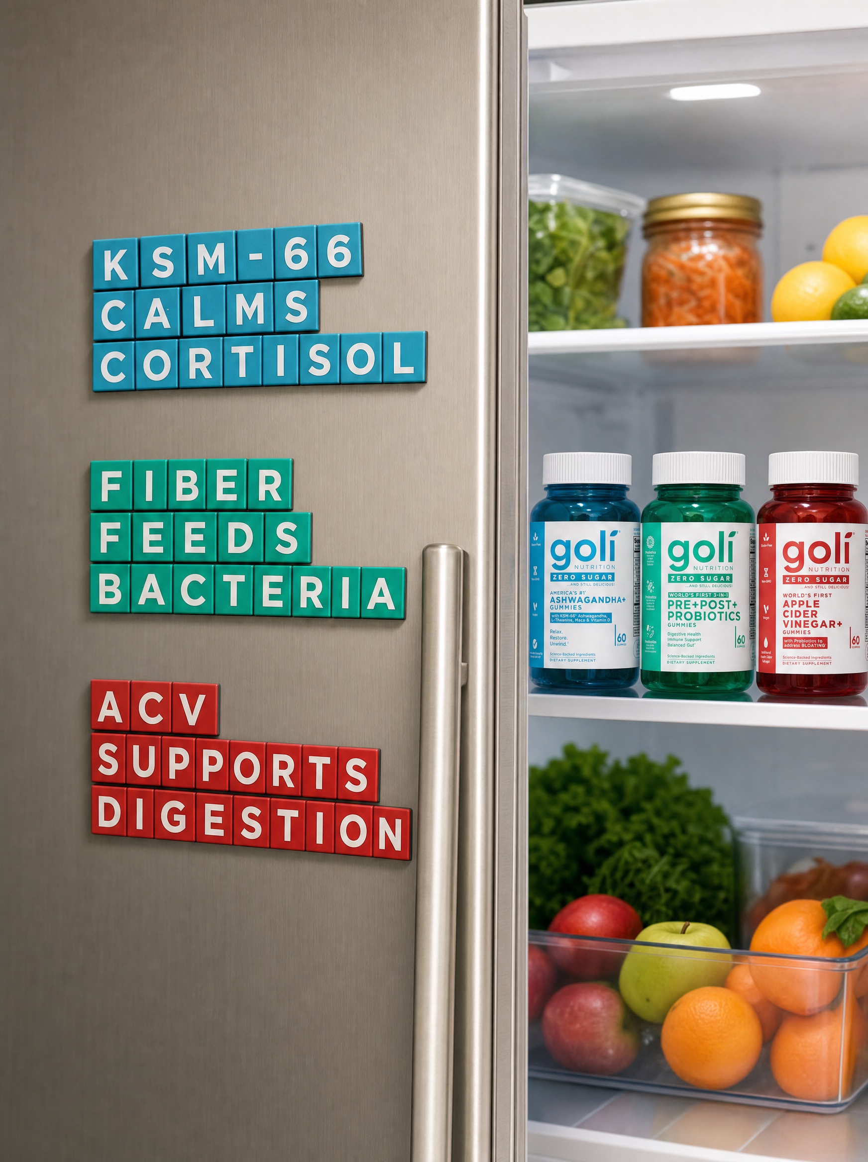 Goli Facebook ad: OVER 60% OFF + 100% FREE Shipping