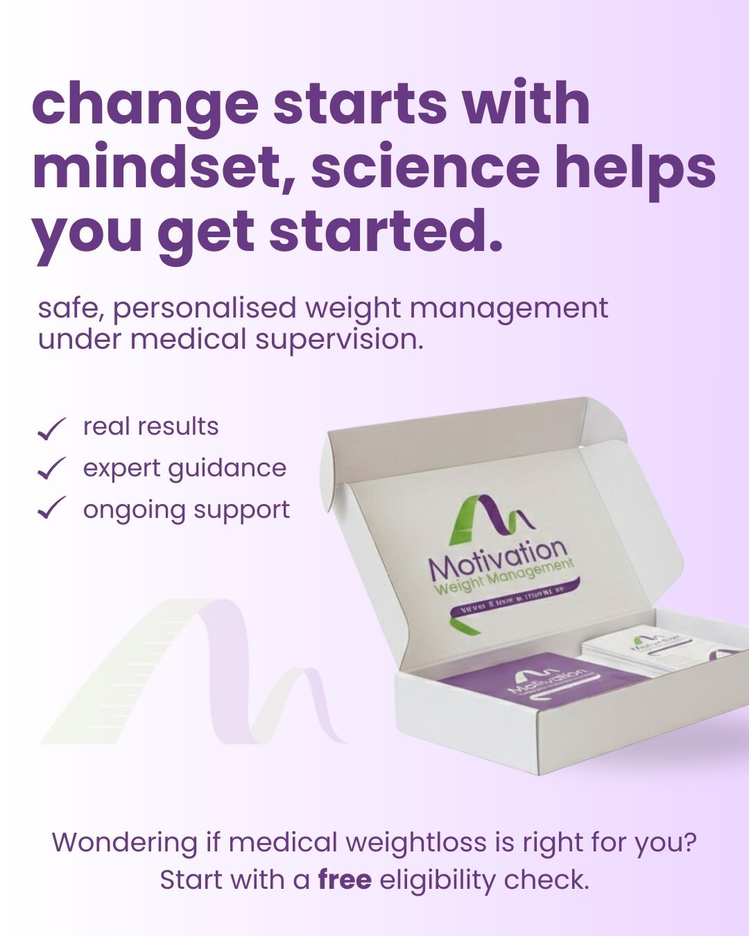 Motivation Weight Management Clinics Facebook ad: Your Weight Loss Breakthrough Starts Here