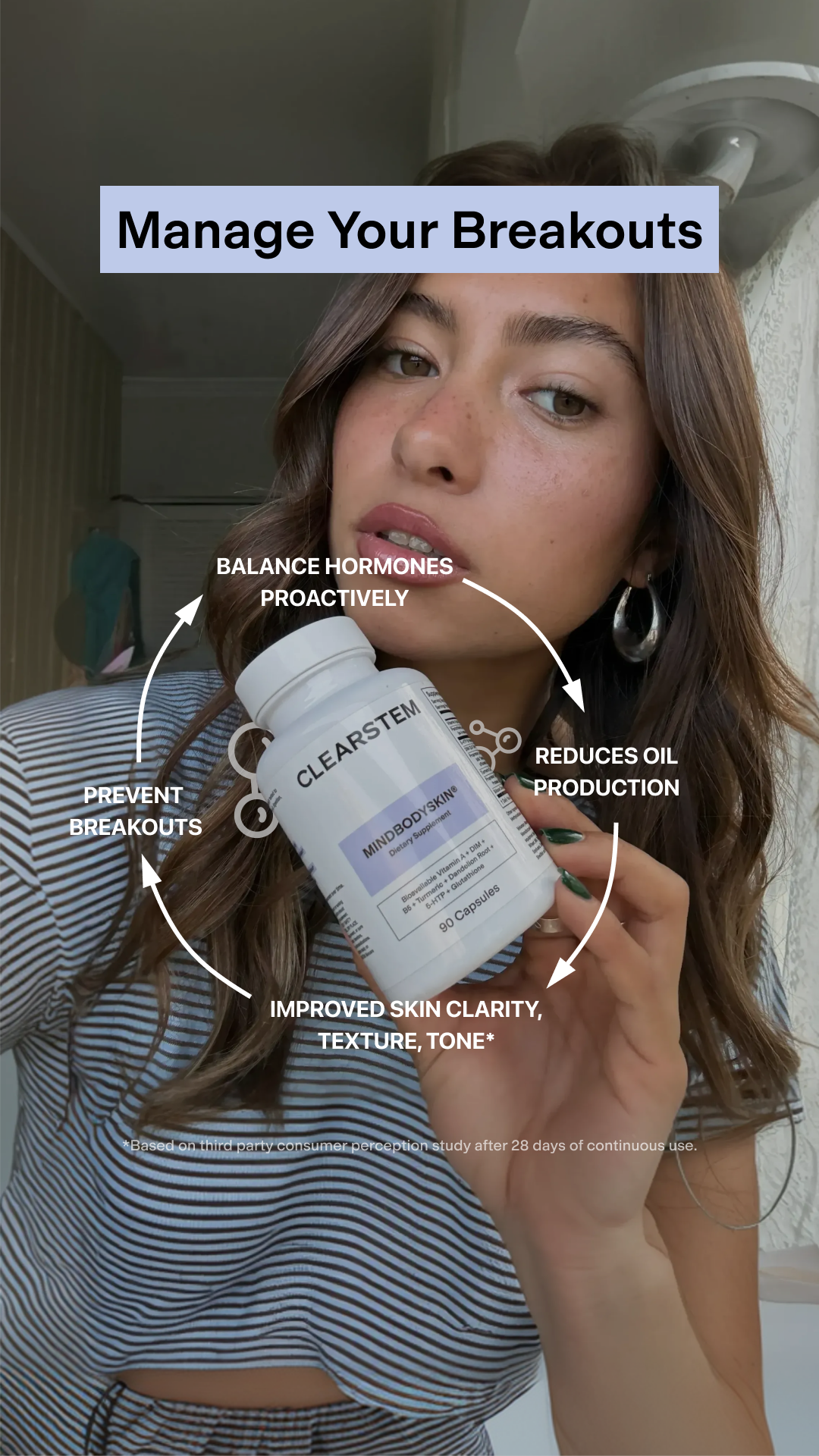 CLEARSTEM Skincare Facebook ad