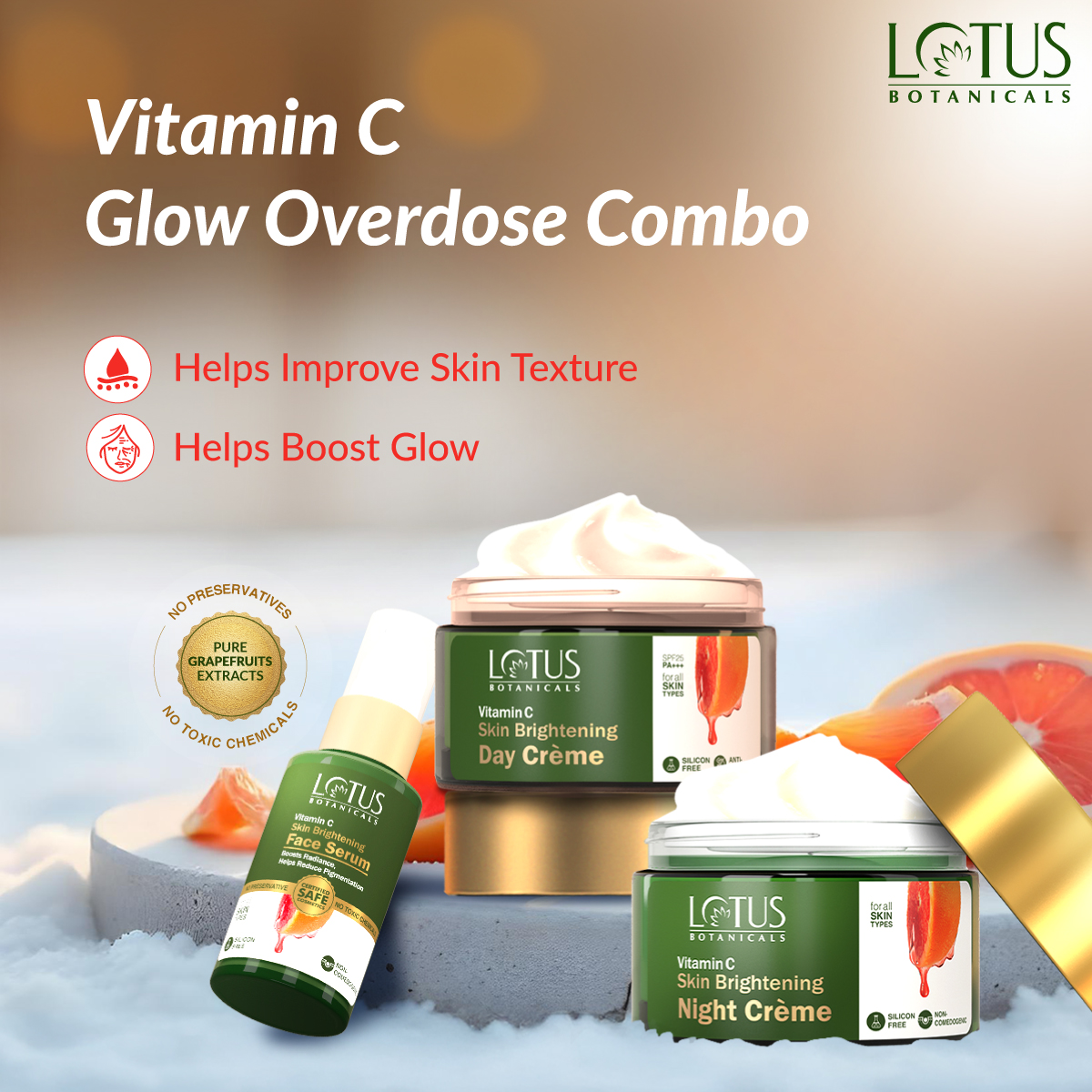 Lotus Botanicals Facebook ad