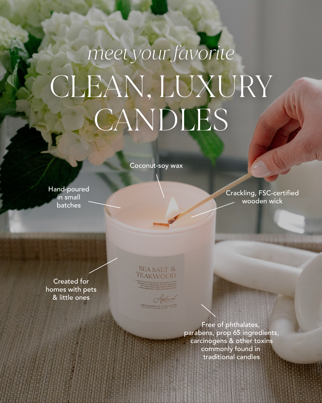 Applewood Candle Co Facebook ad: Meet Your New Favorite Candle