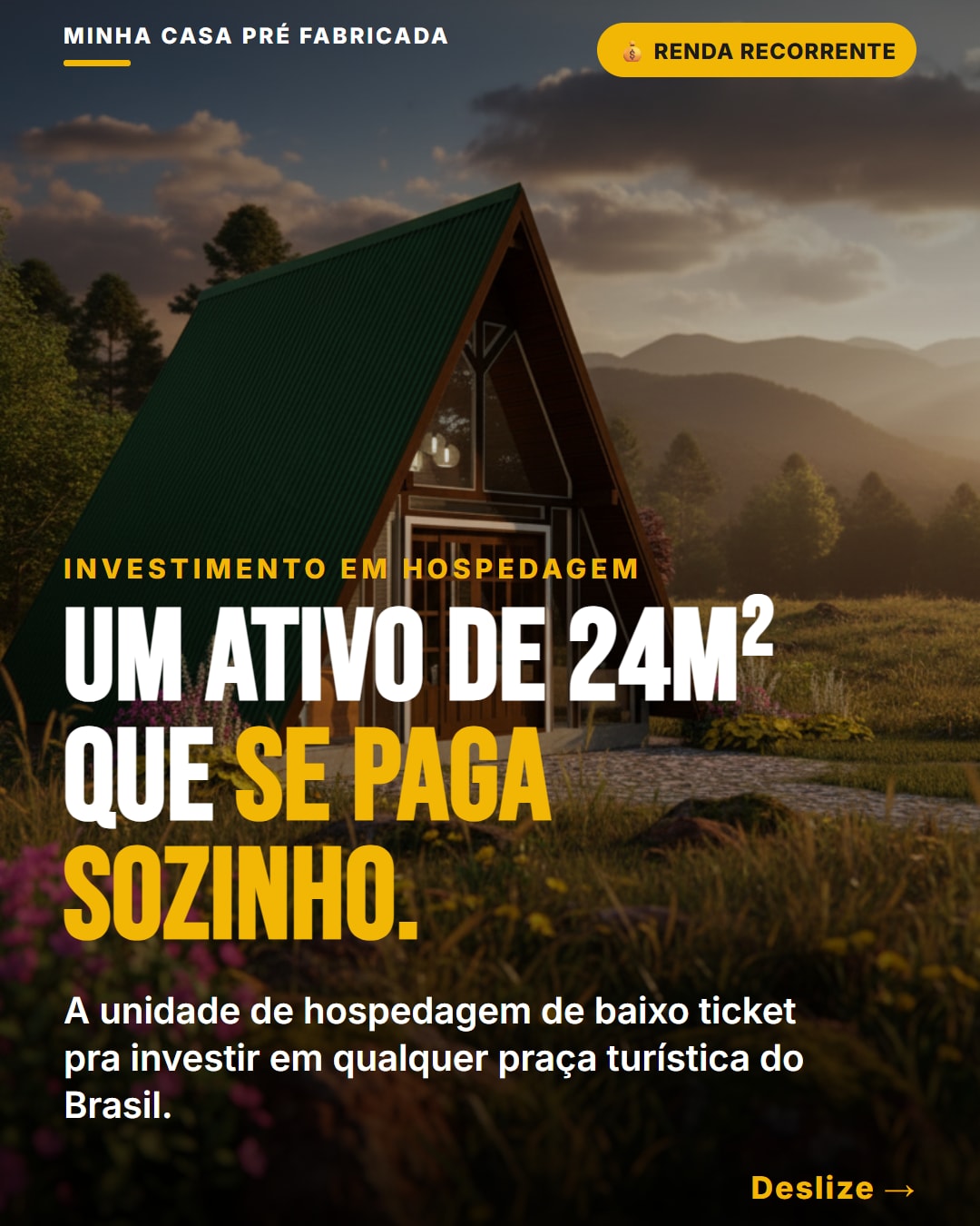 Minha Casa Pré Fabricada Jaraguá Facebook ad: WhatsApp (47) 3307-8200