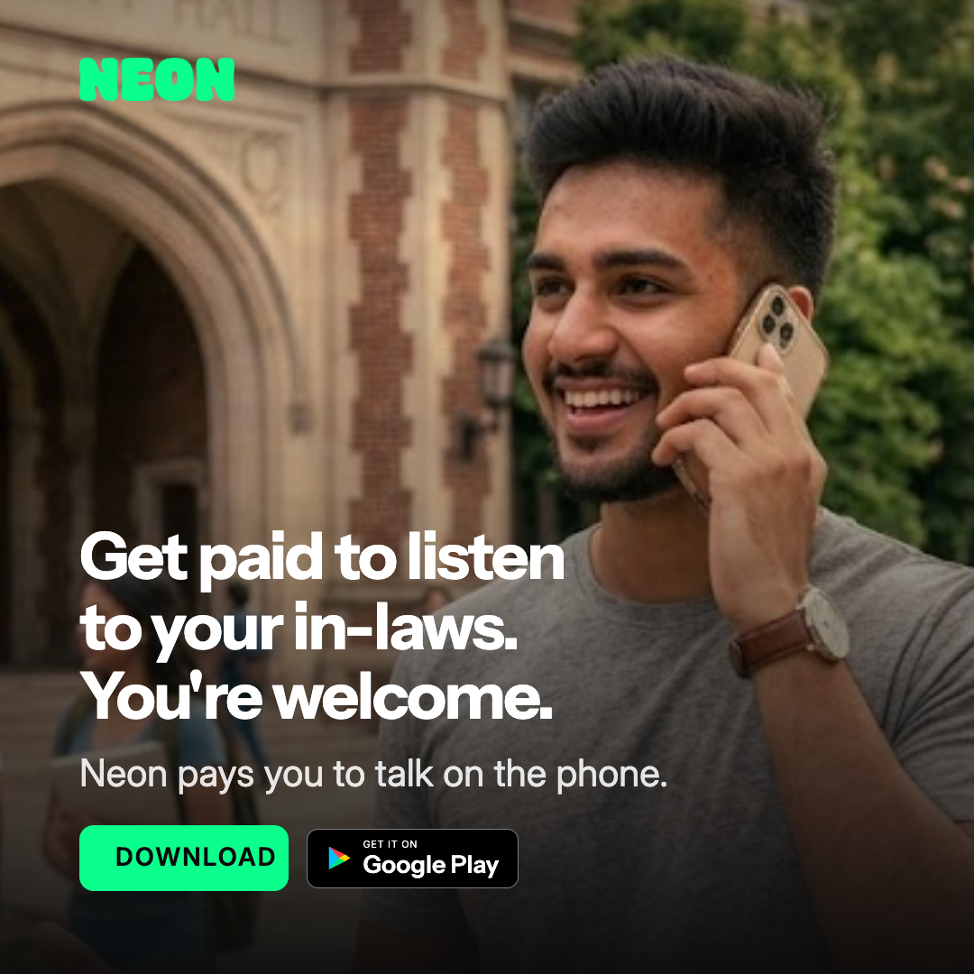 Neon Mobile Facebook ad