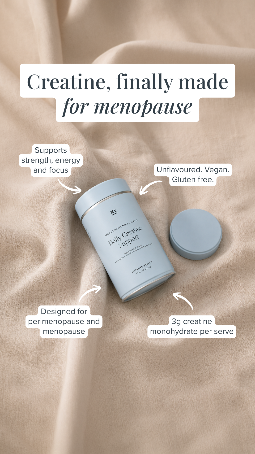MyPause Health Facebook ad