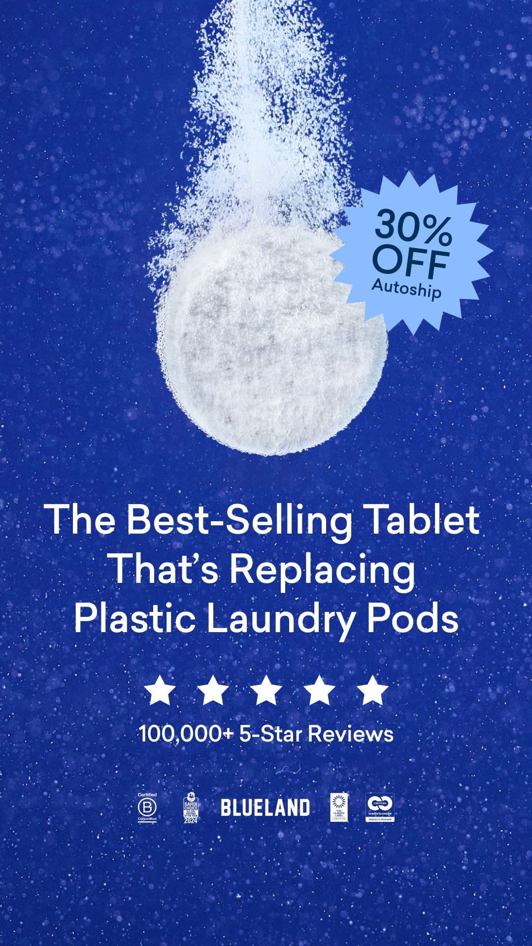 Blueland Facebook ad