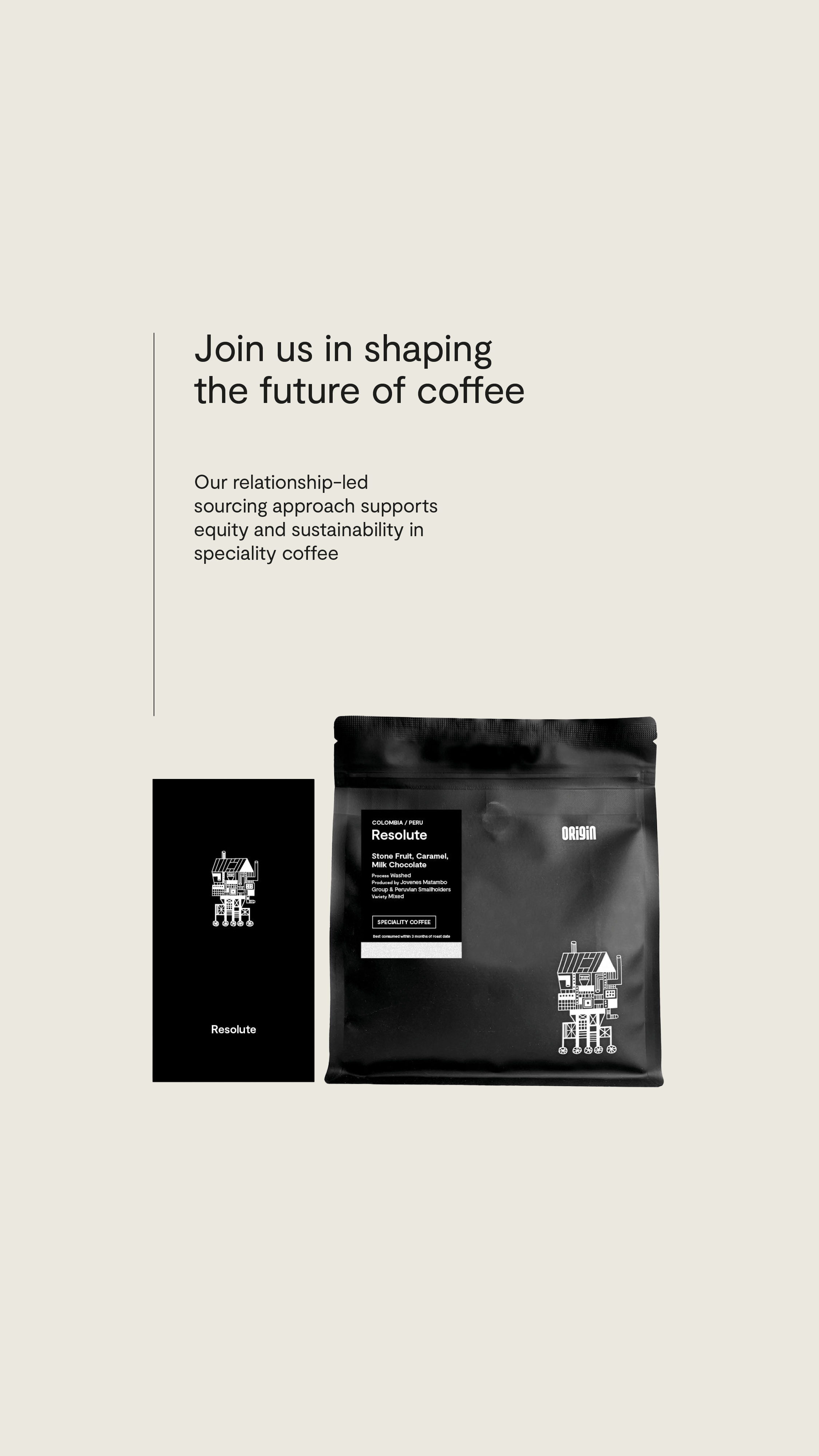 Origin Coffee Roasters Facebook ad