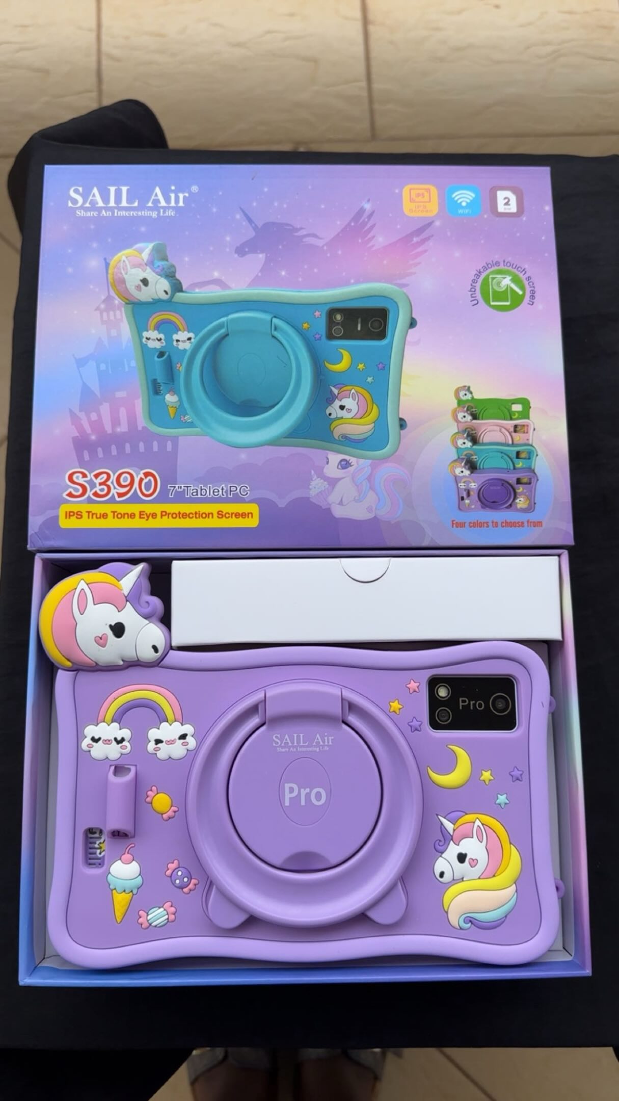 The Play House Uganda Facebook ad: Kids Educational Tablets available from UGX 180,000/=.